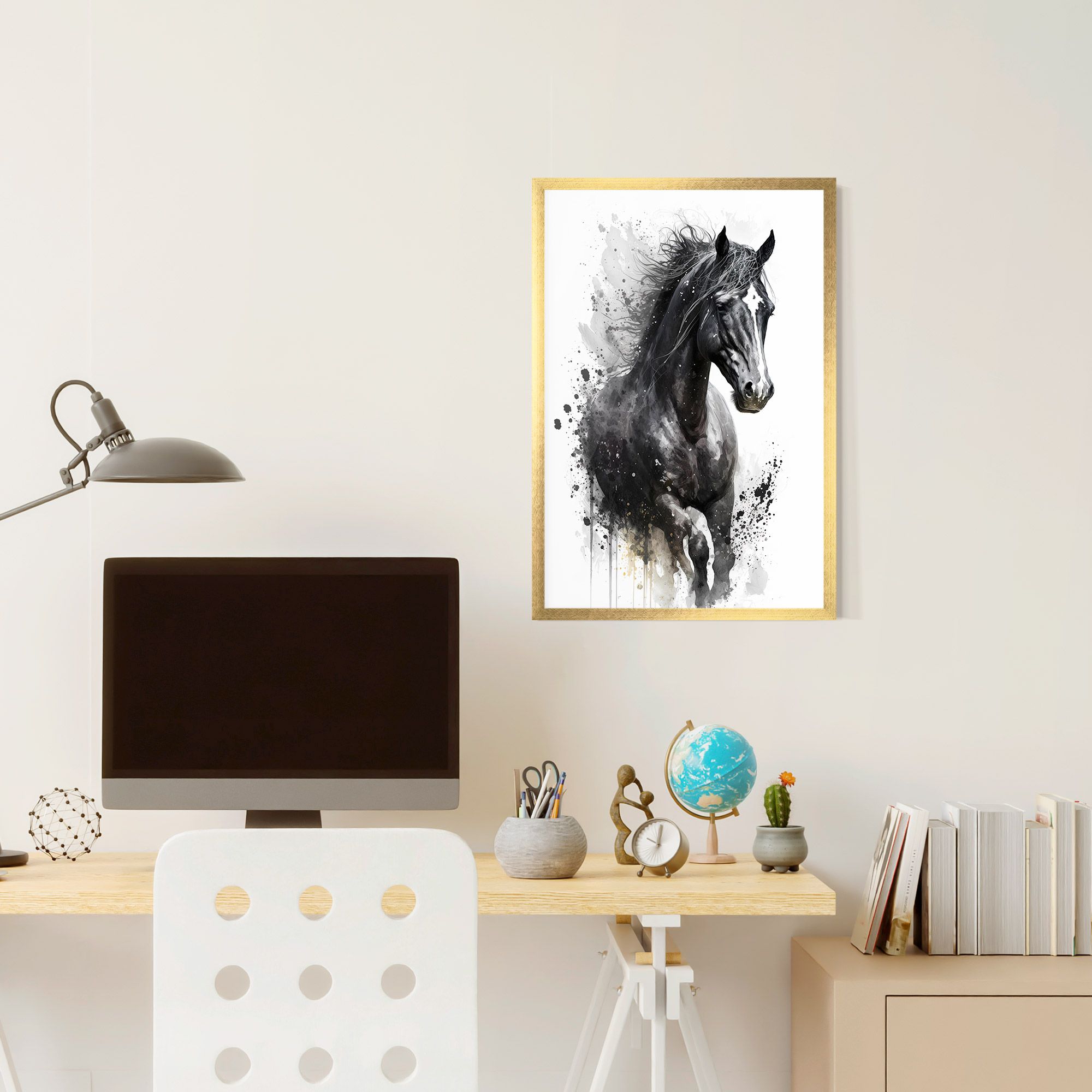 Black Horse mockup 6