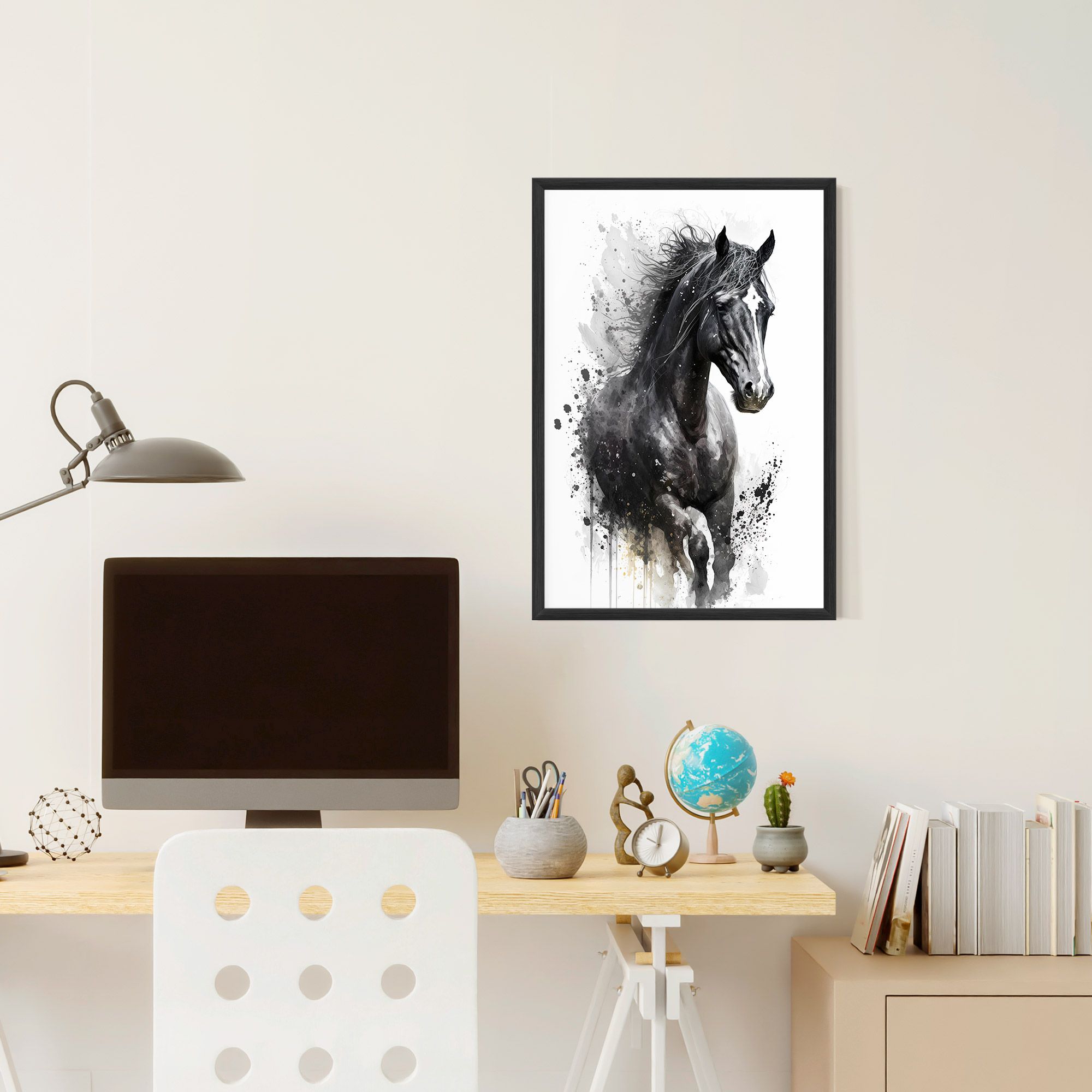Black Horse mockup 6
