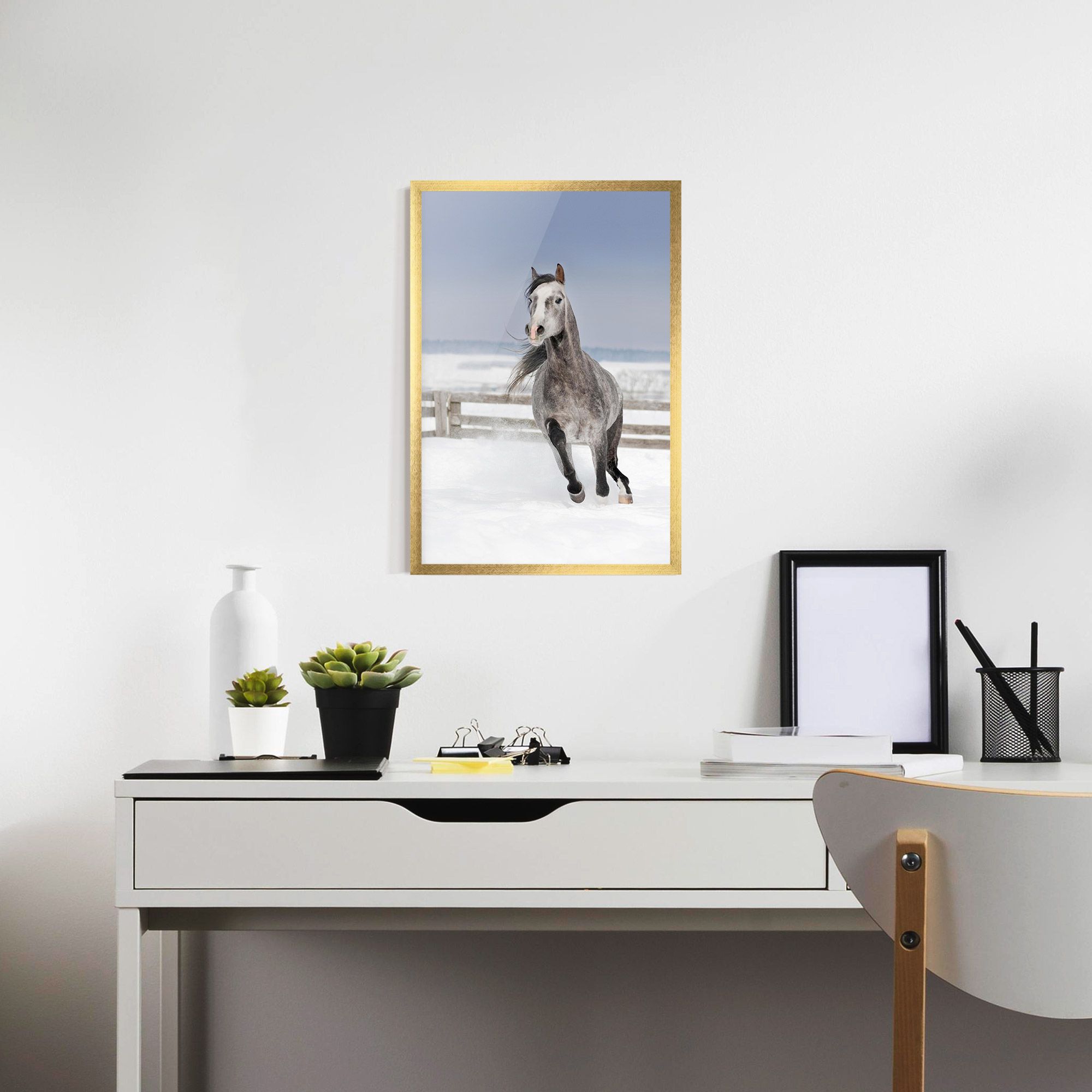 Horse Running Free mockup 7