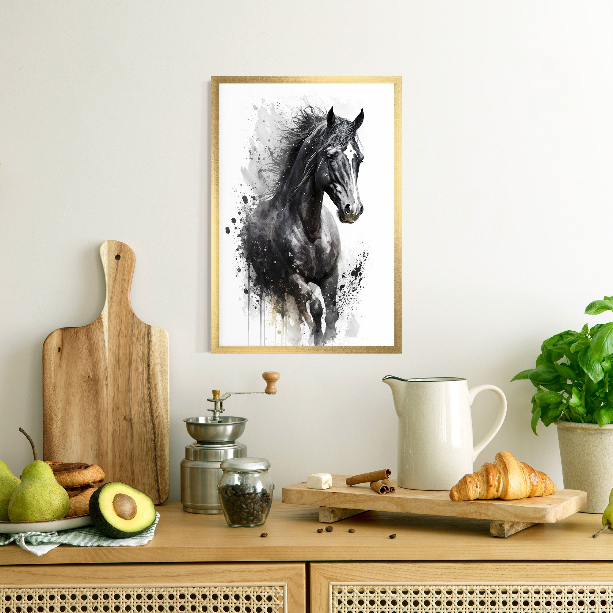 Black Horse mockup 8