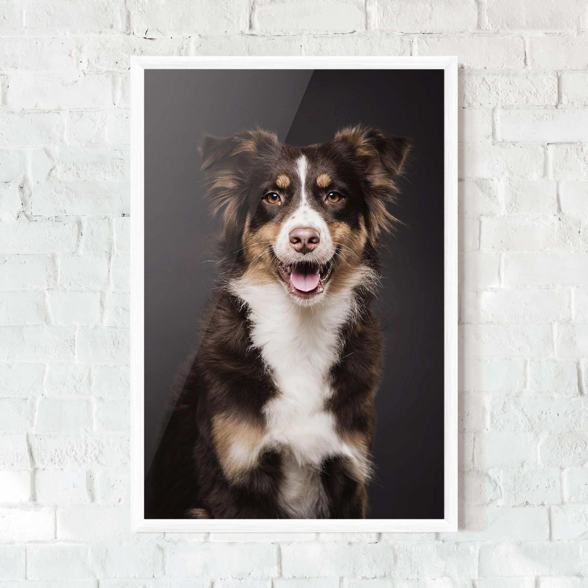 Cute Dog Sitting mockup 0