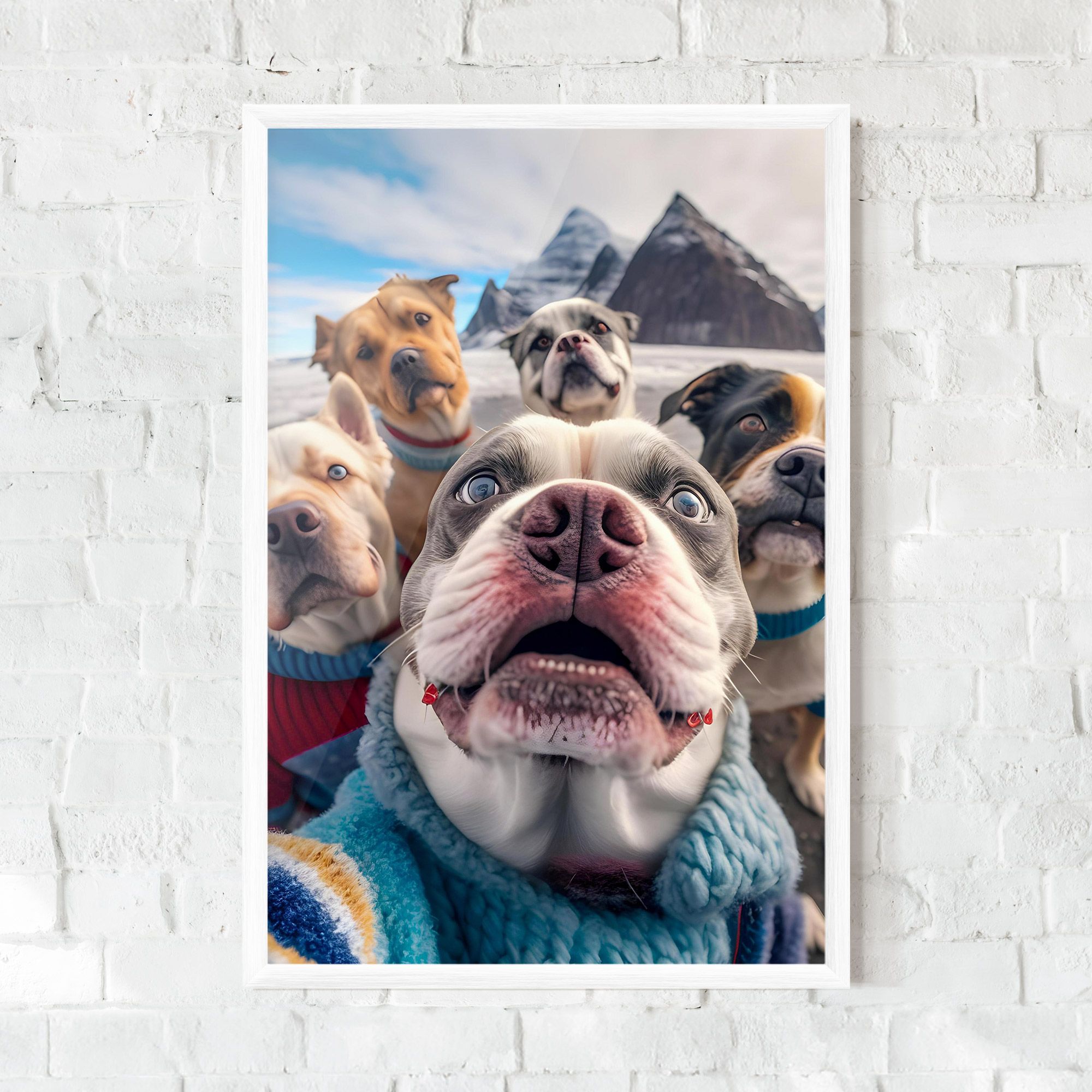 Dogs Selfie Group mockup 0