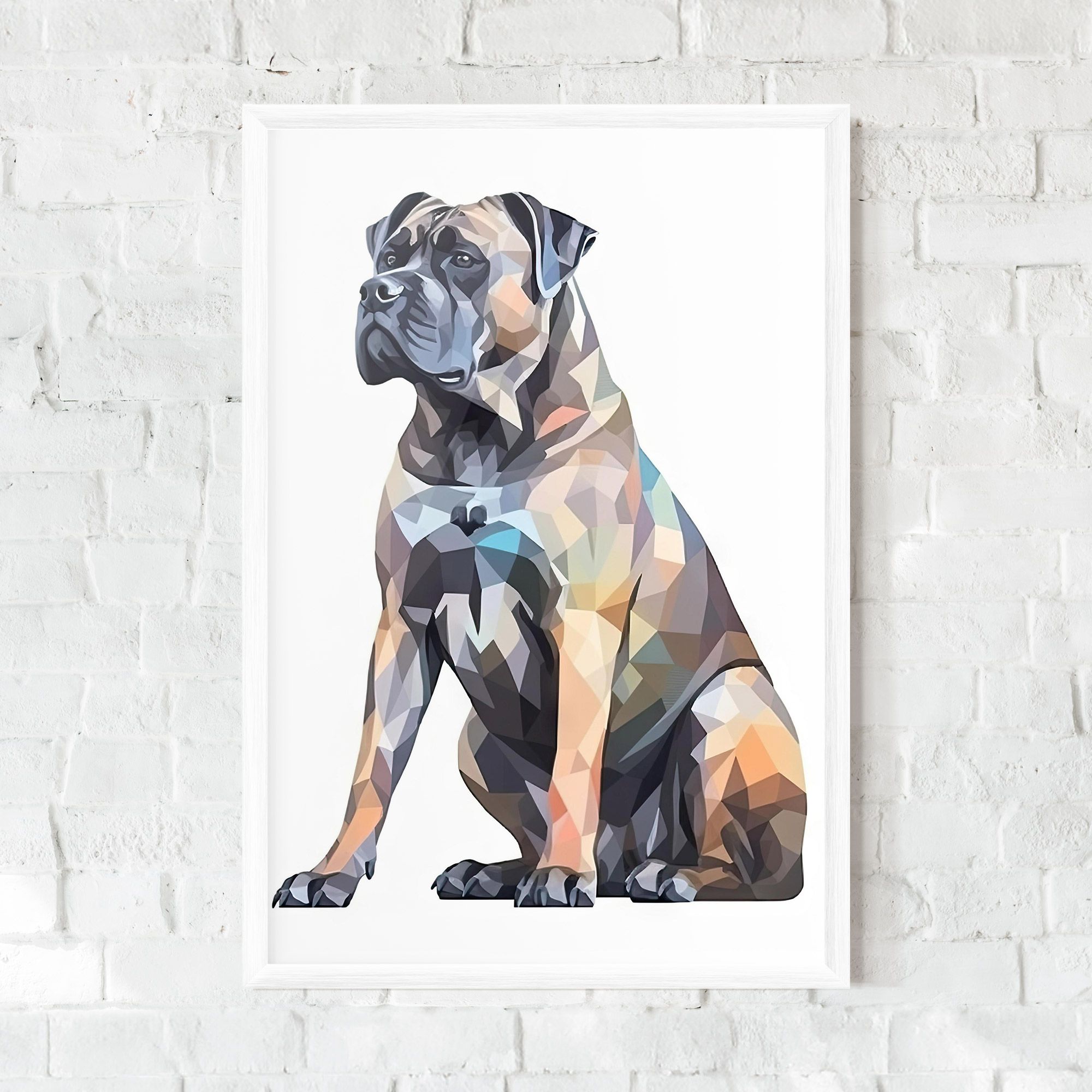 Watercolor Cane Corso mockup 0