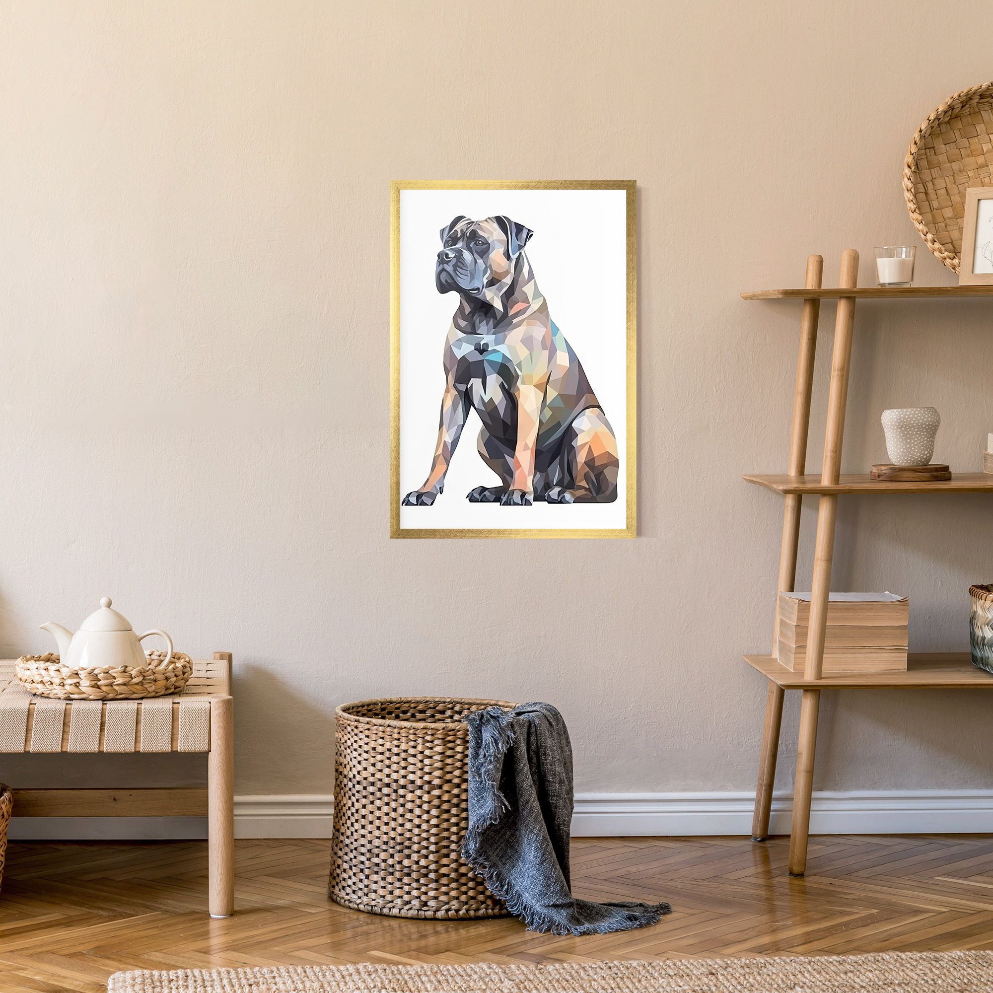 Watercolor Cane Corso mockup 9