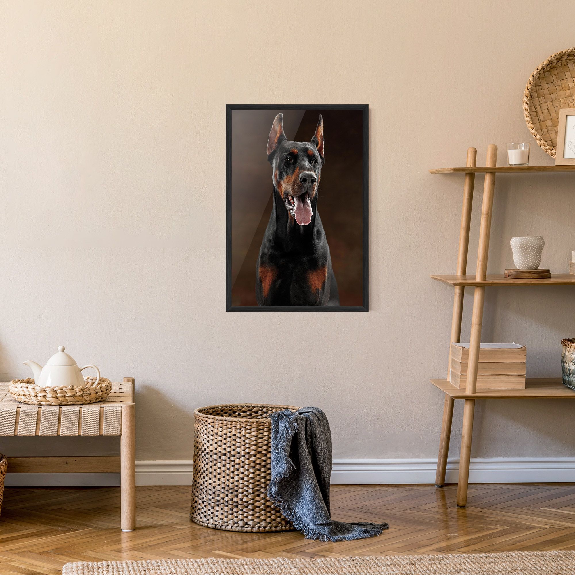 Doberman Looking mockup 9