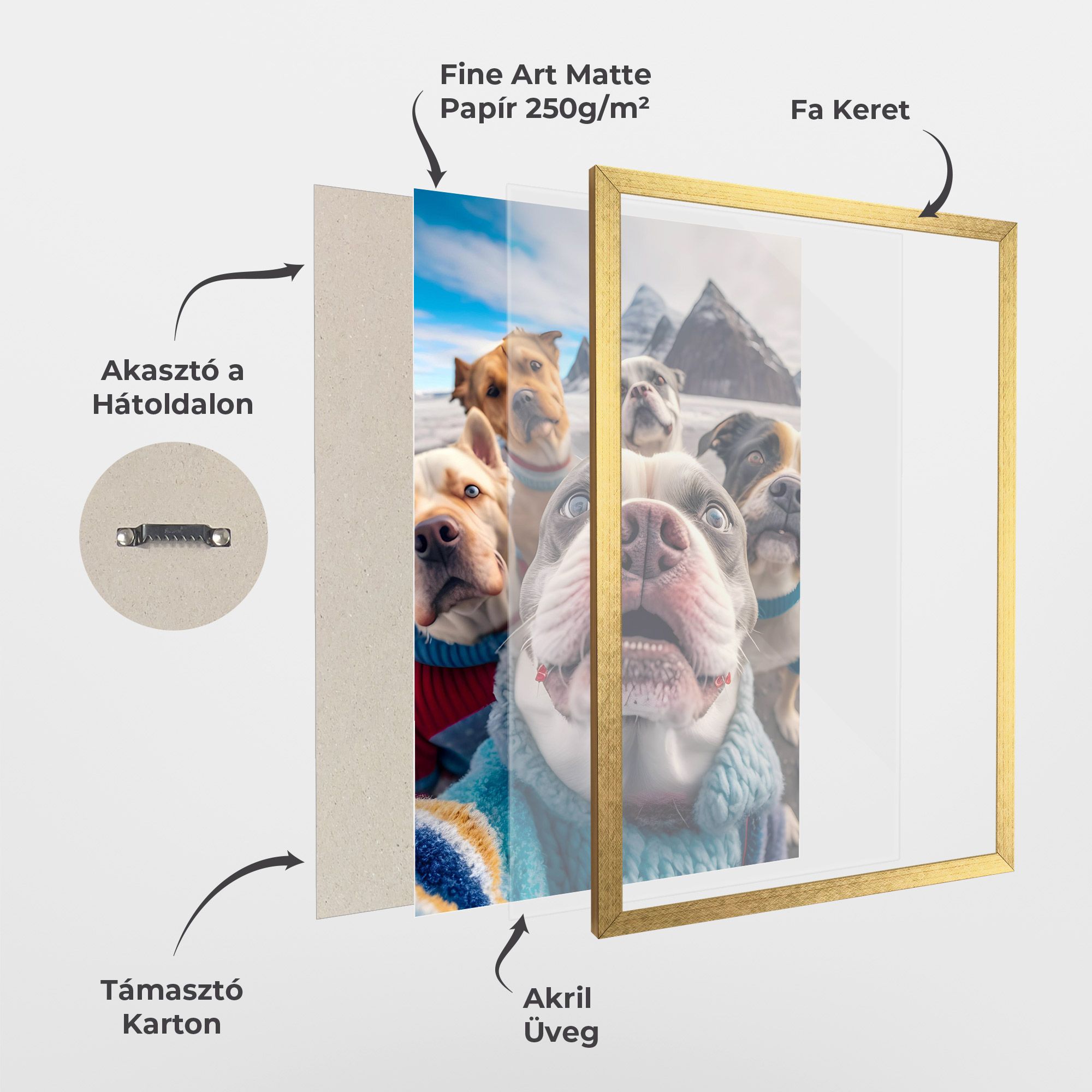 Dogs Selfie Group mockup 1