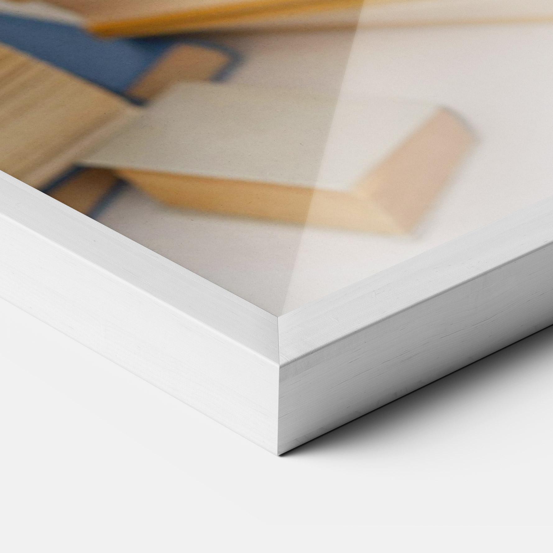 Keretezett Poszter Books Cute Dog mockup 3