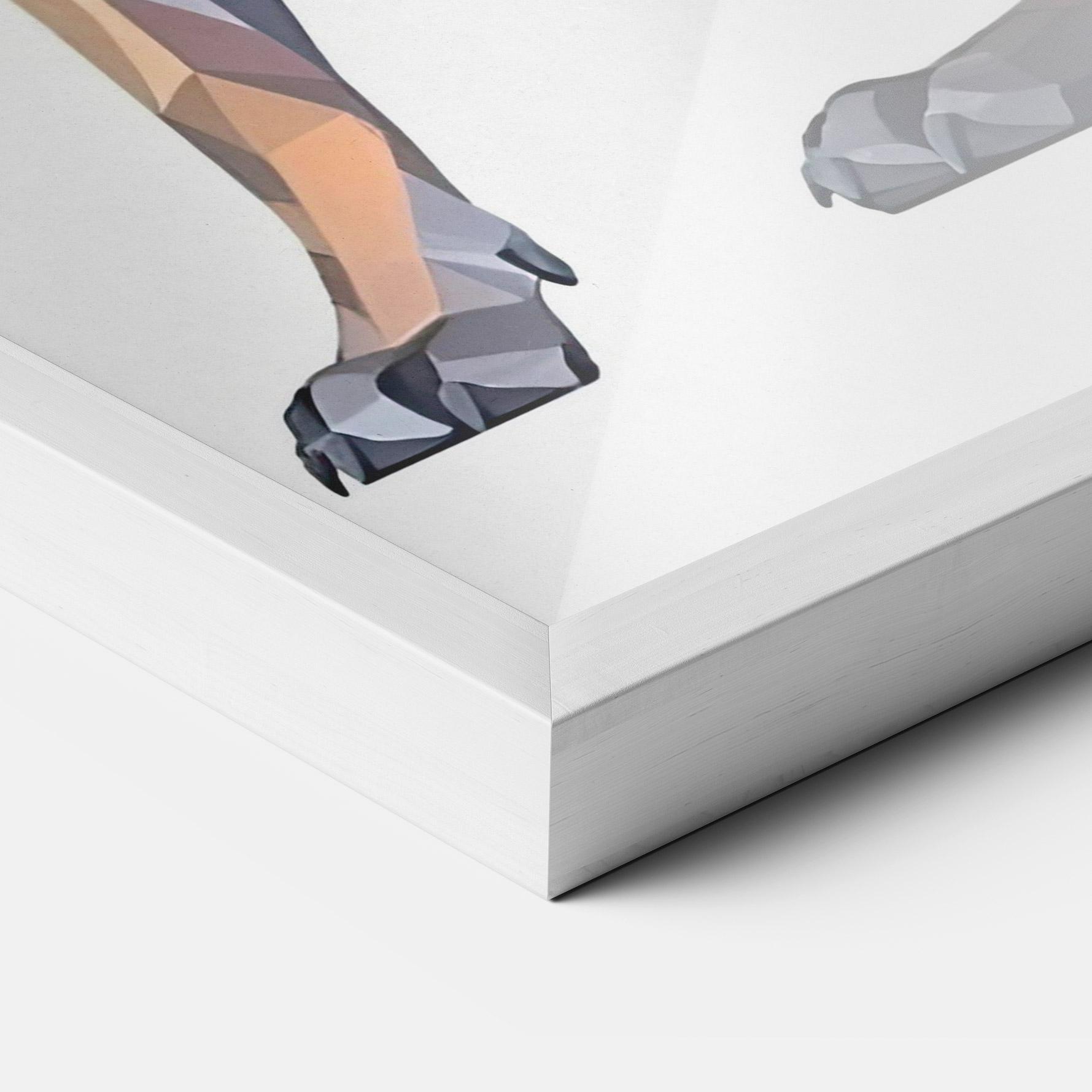 Keretezett Poszter Watercolor Cane Corso mockup 3