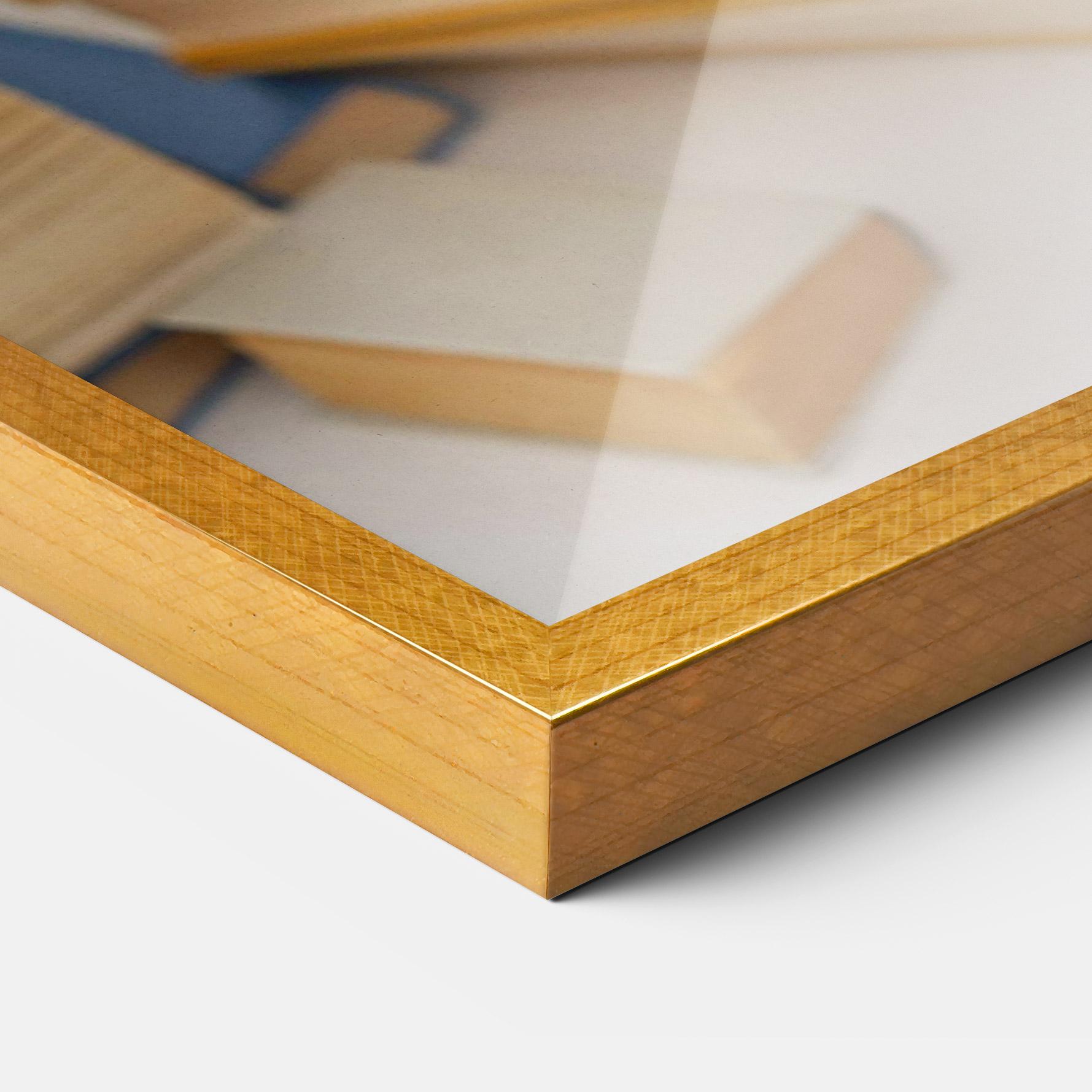 Keretezett Poszter Books Cute Dog mockup 3