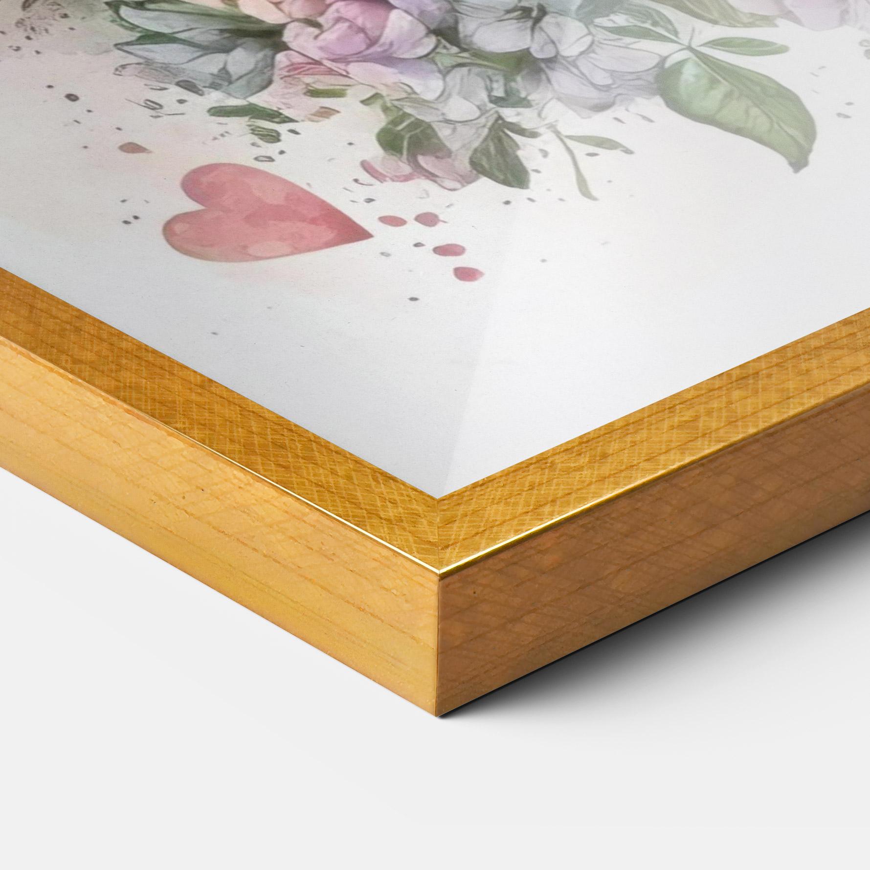 Keretezett Poszter Cute Little Cocker mockup 3