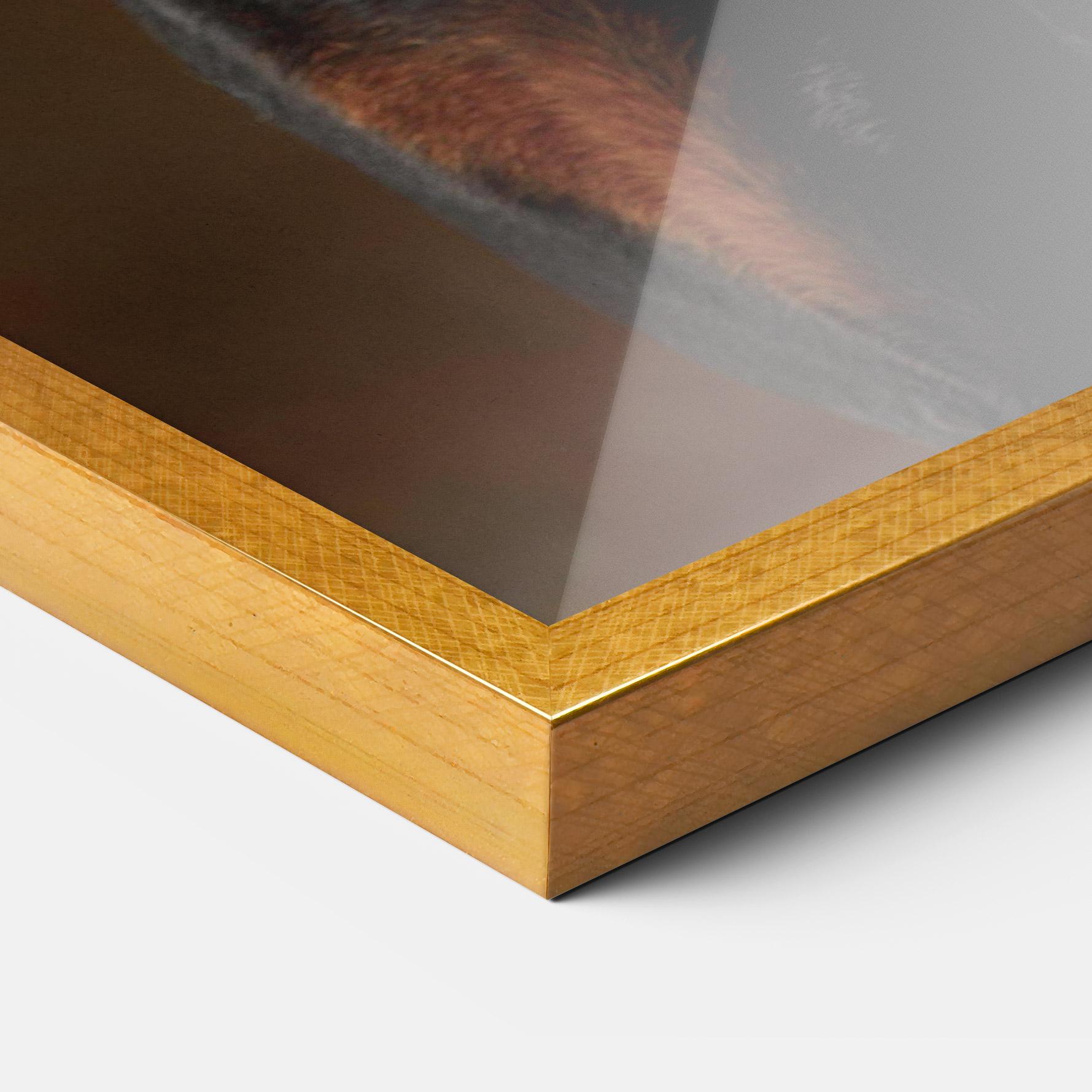 Keretezett Poszter Doberman Looking mockup 3