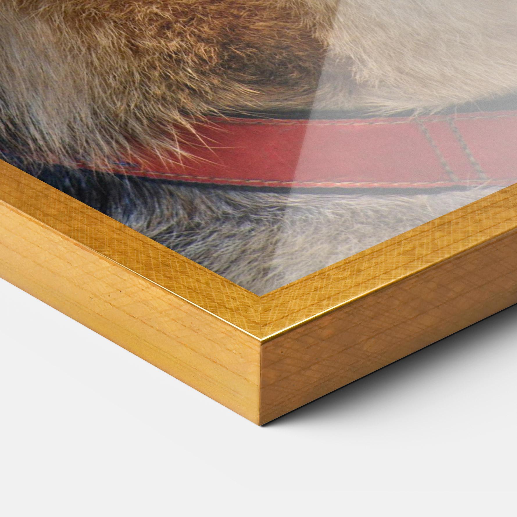 Keretezett Poszter German Shepherd mockup 3