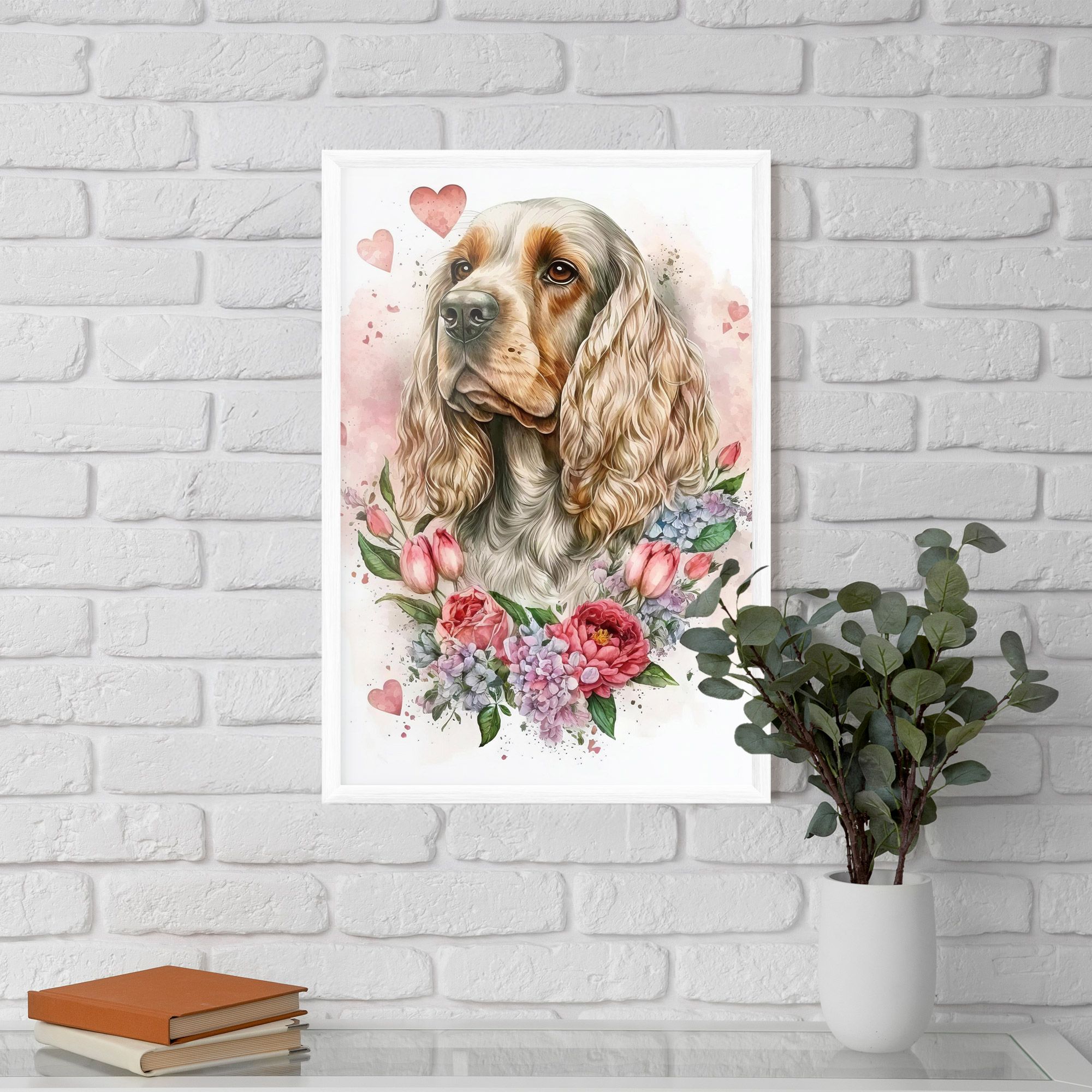 Cute Little Cocker mockup 5