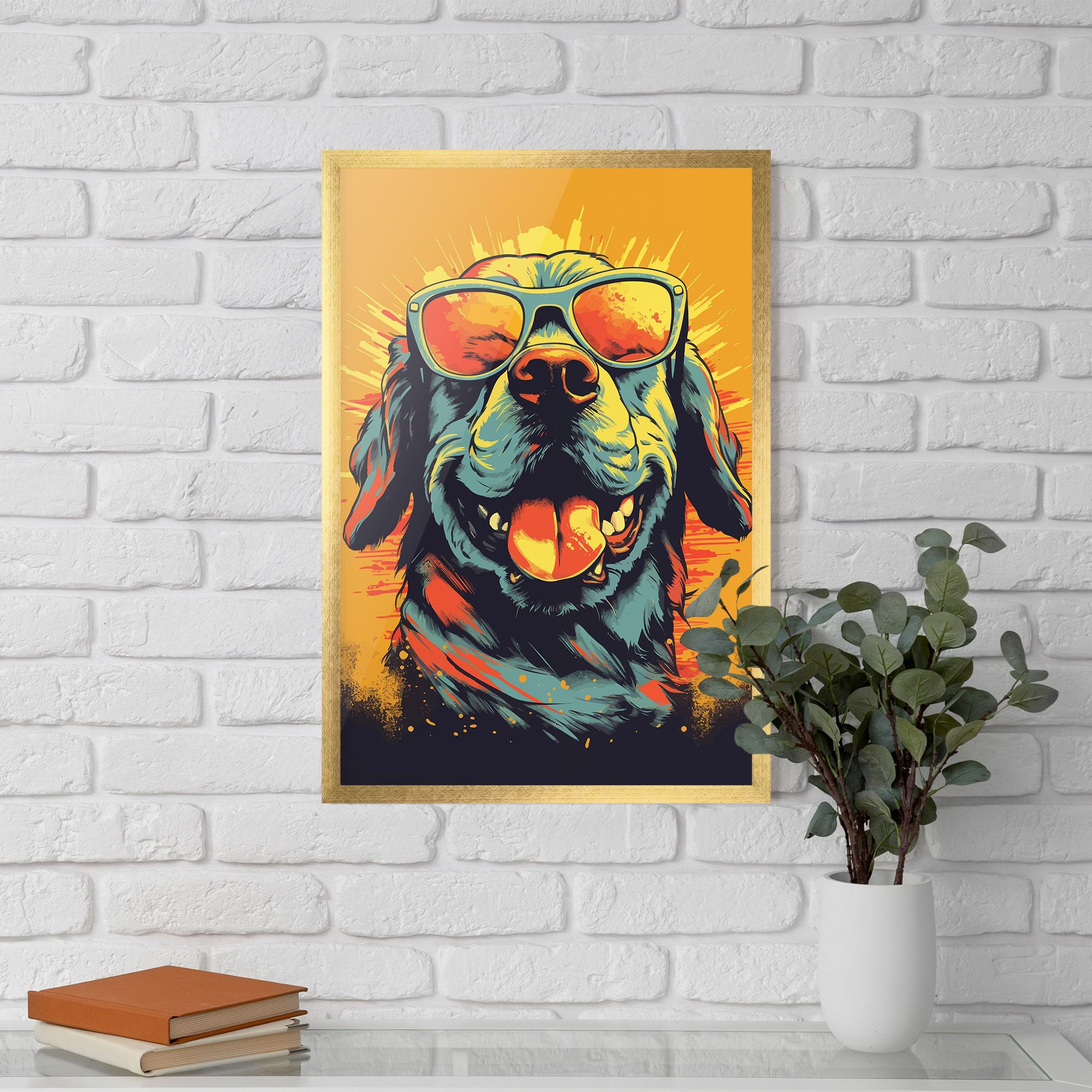 Sunglasses Dog mockup 5