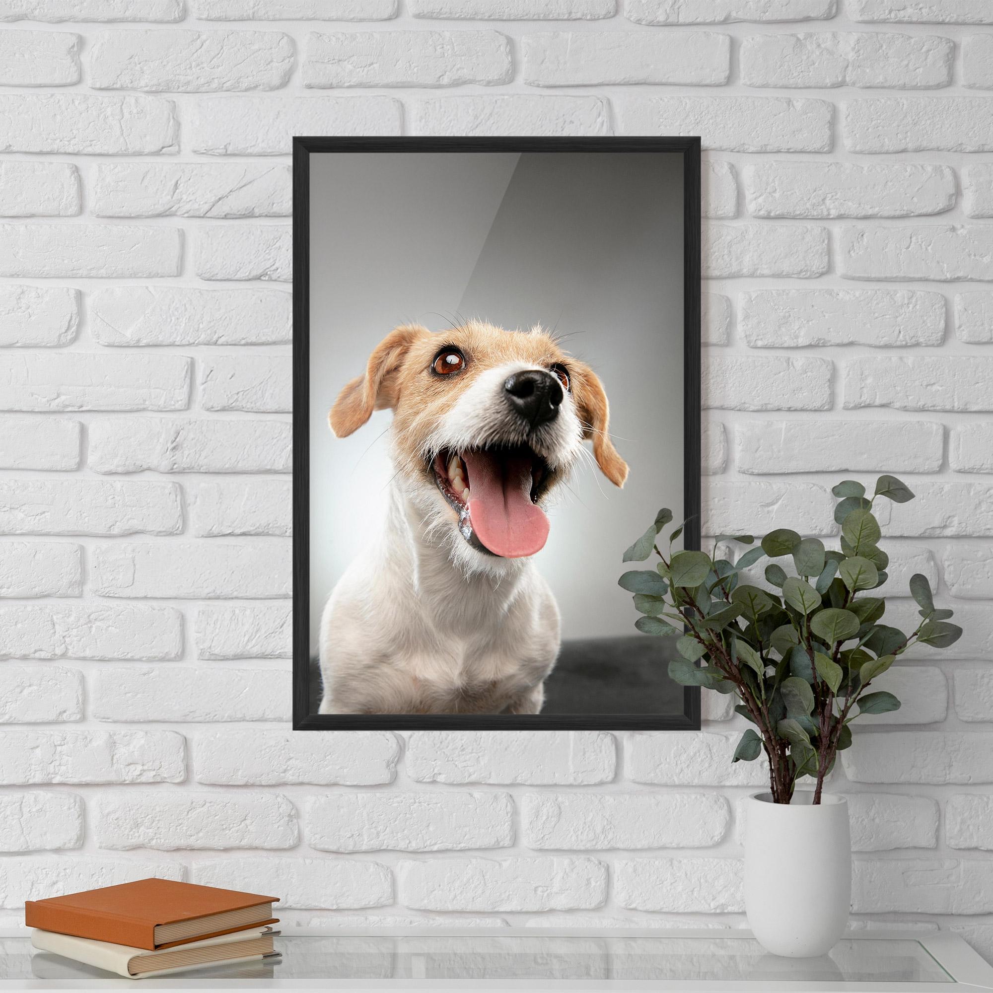 Keretezett Poszter Jack Russell Terrier mockup 5