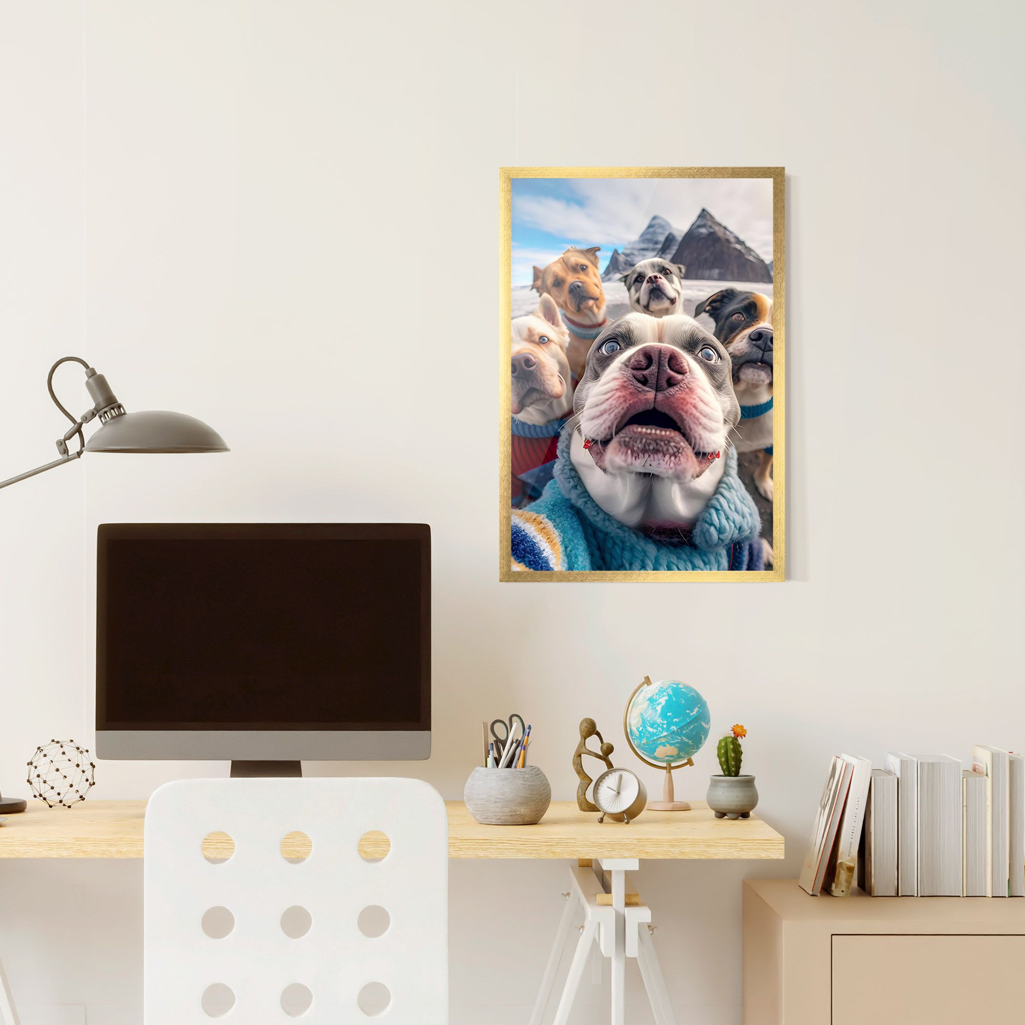Dogs Selfie Group mockup 6