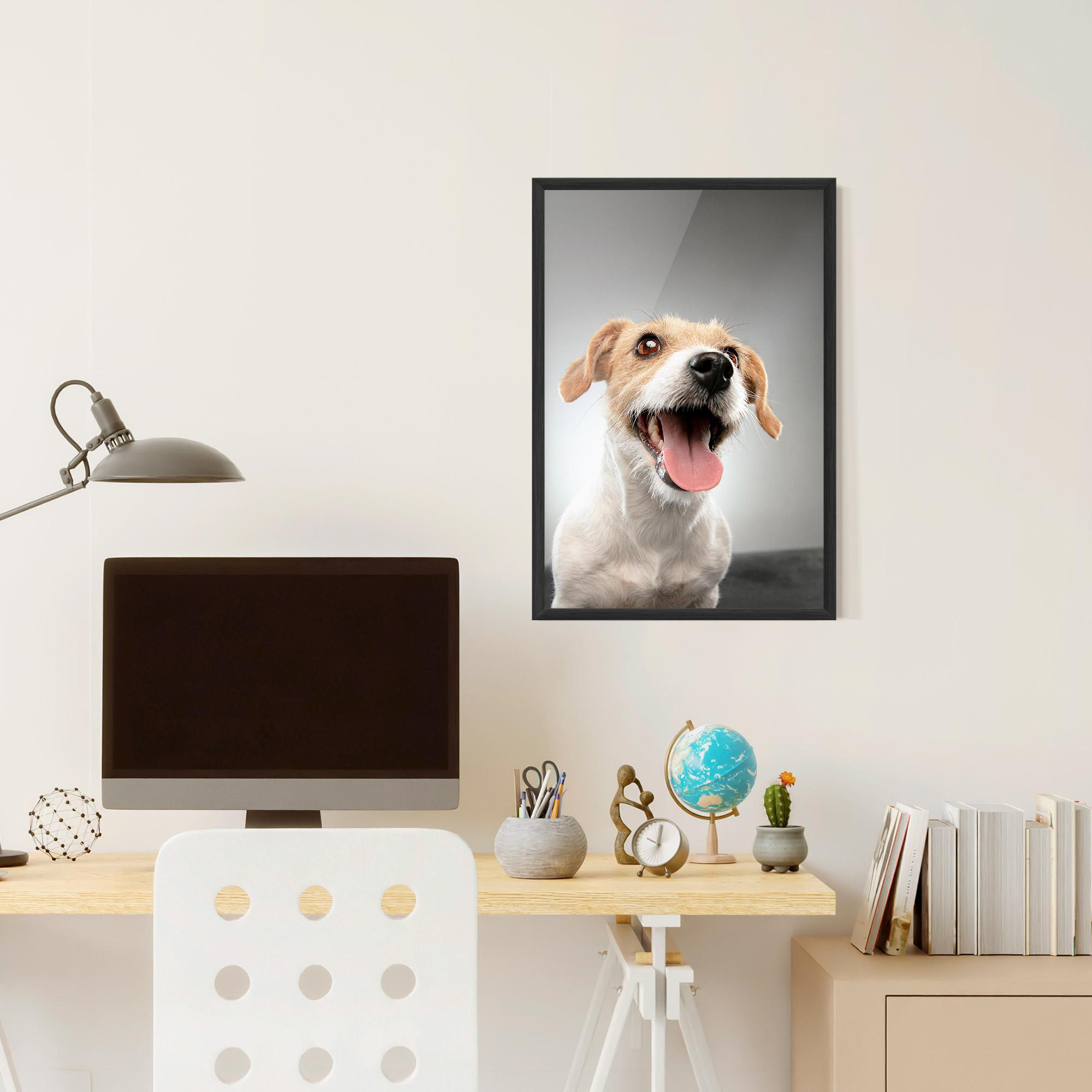 Keretezett Poszter Jack Russell Terrier mockup 6