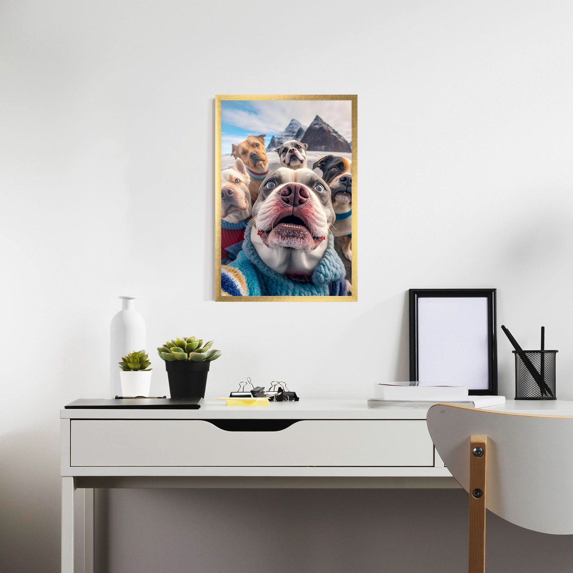 Dogs Selfie Group mockup 7