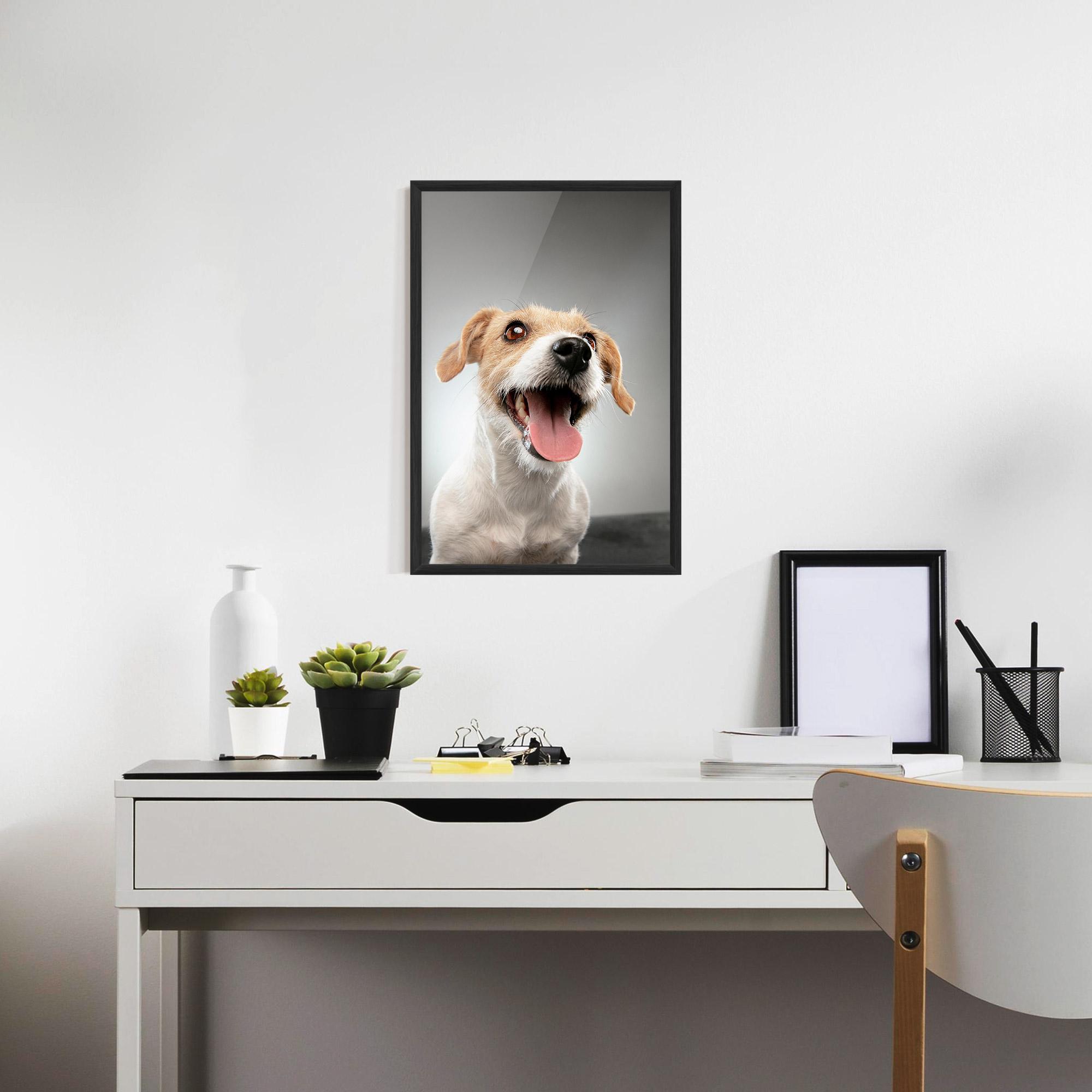 Keretezett Poszter Jack Russell Terrier mockup 7