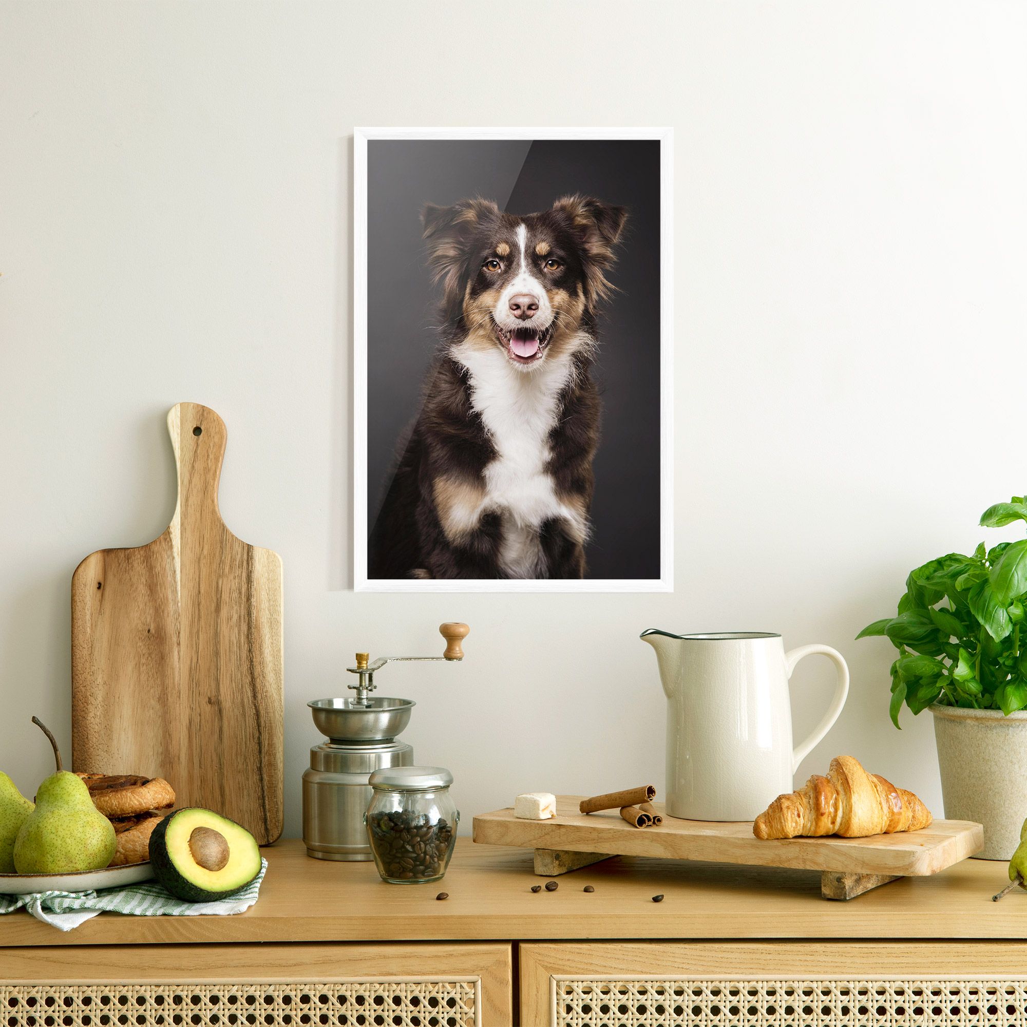 Cute Dog Sitting mockup 8