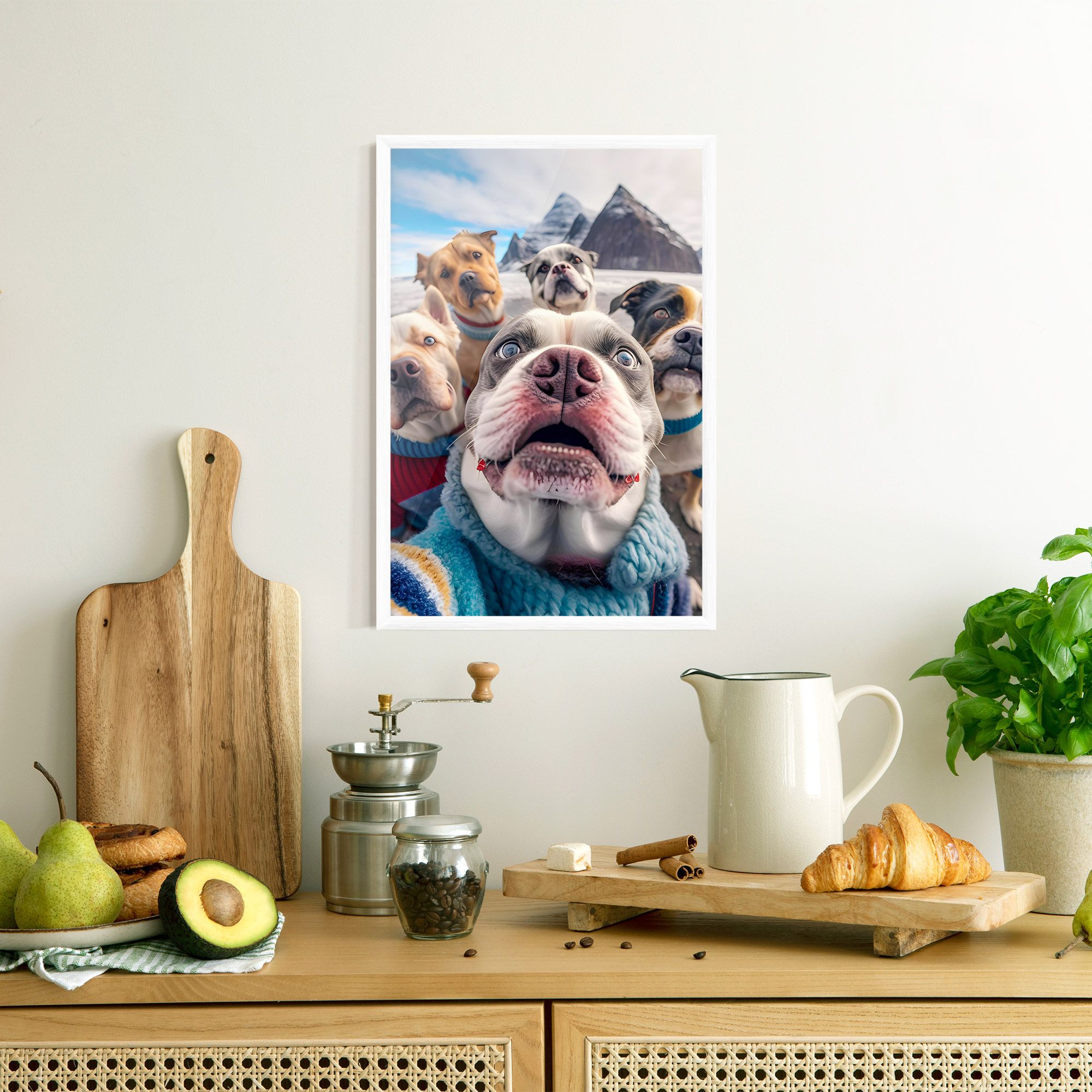Dogs Selfie Group mockup 8