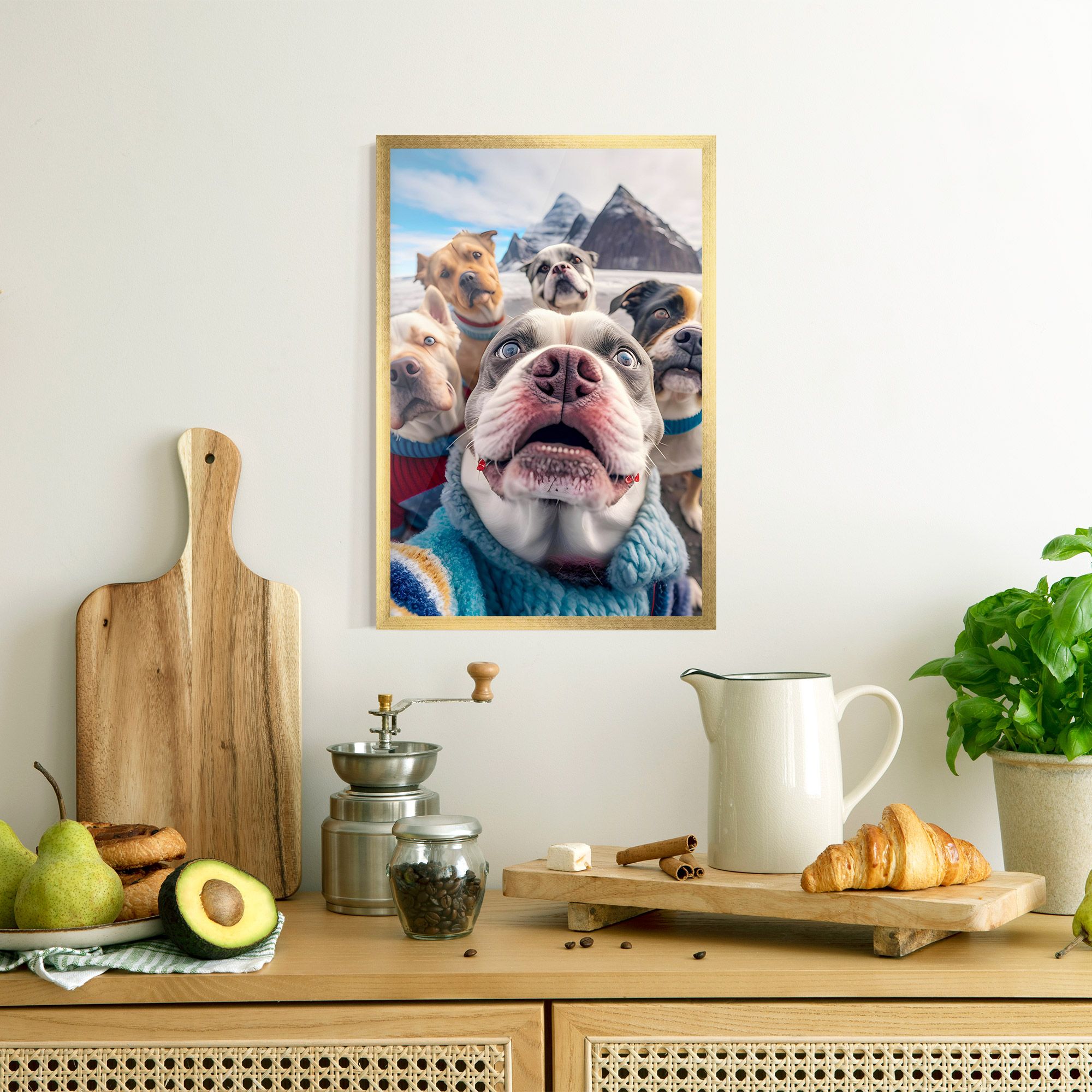 Dogs Selfie Group mockup 8
