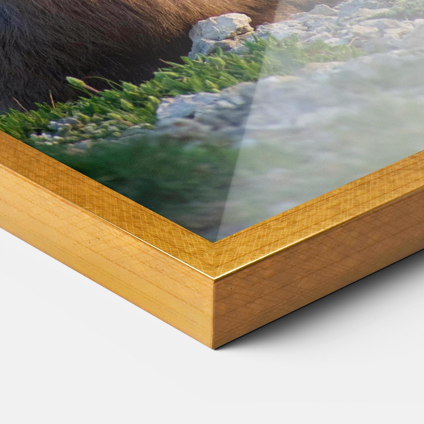 Keretezett Poszter Mountain Goat mockup 3