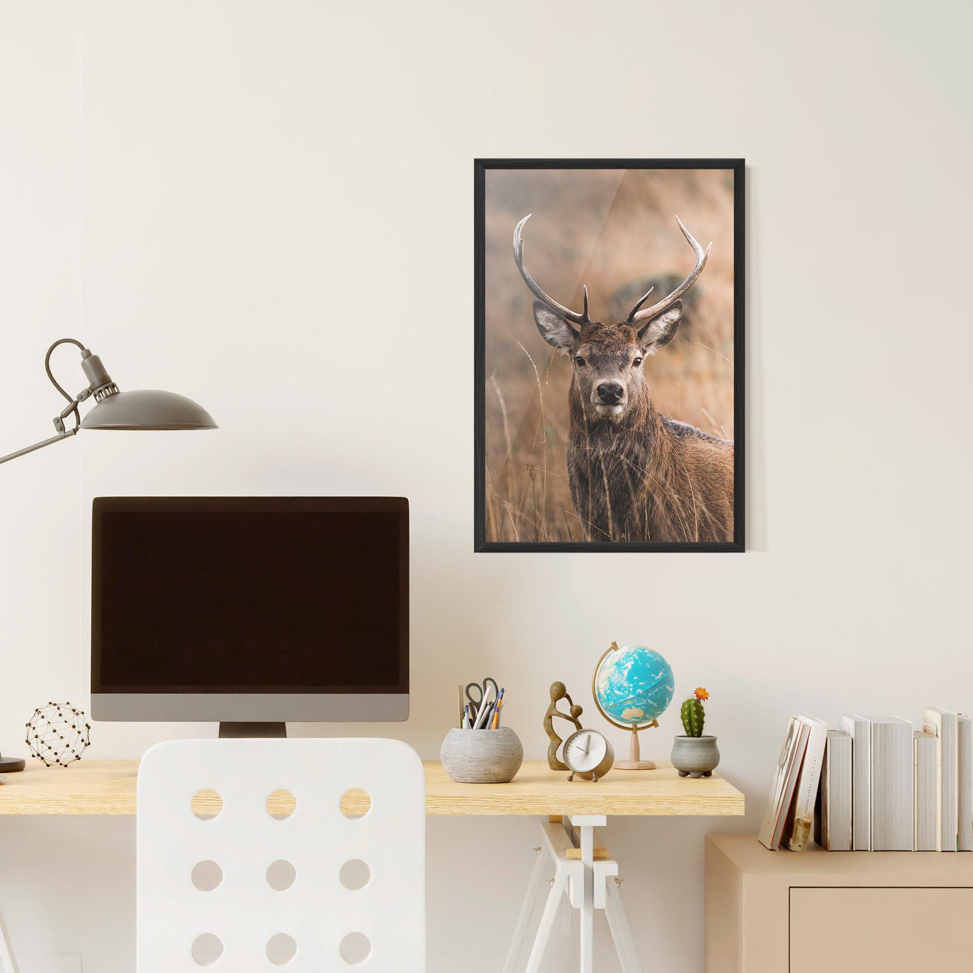 Keretezett Poszter Majestic Deer mockup 6