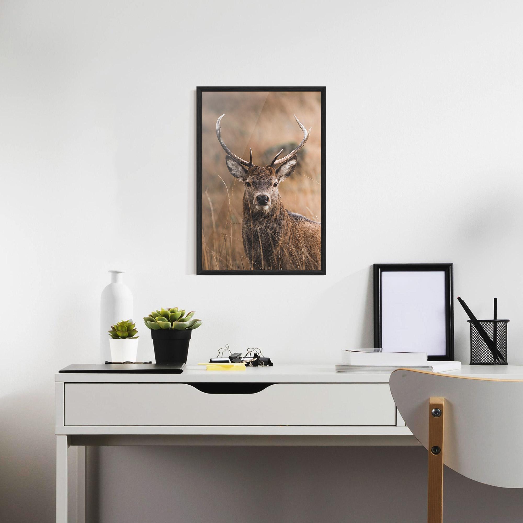 Keretezett Poszter Majestic Deer mockup 7
