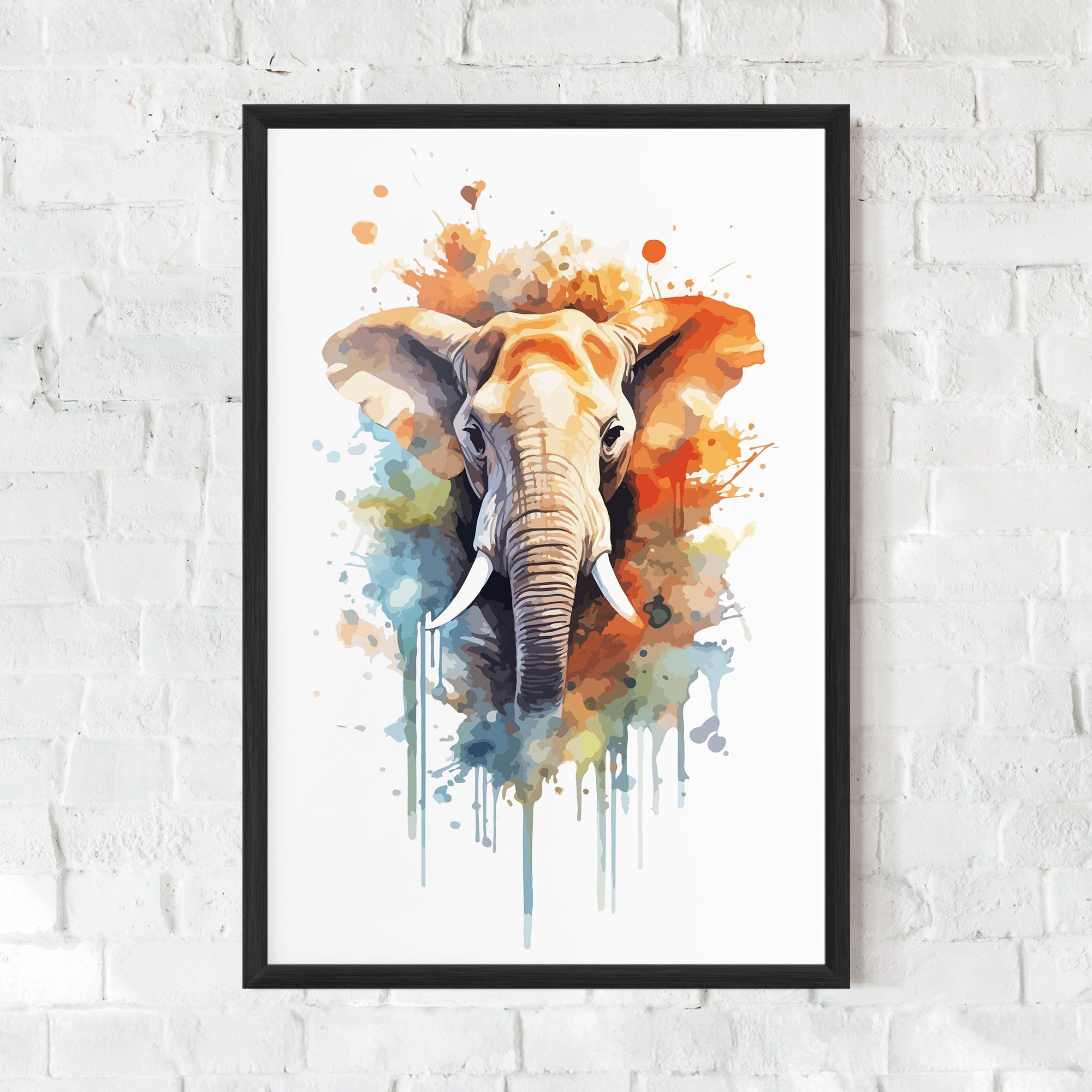 Safari Animal Art mockup 0