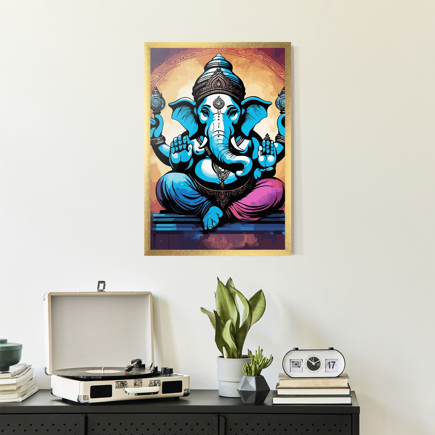 Colorful Chaturthi mockup 2