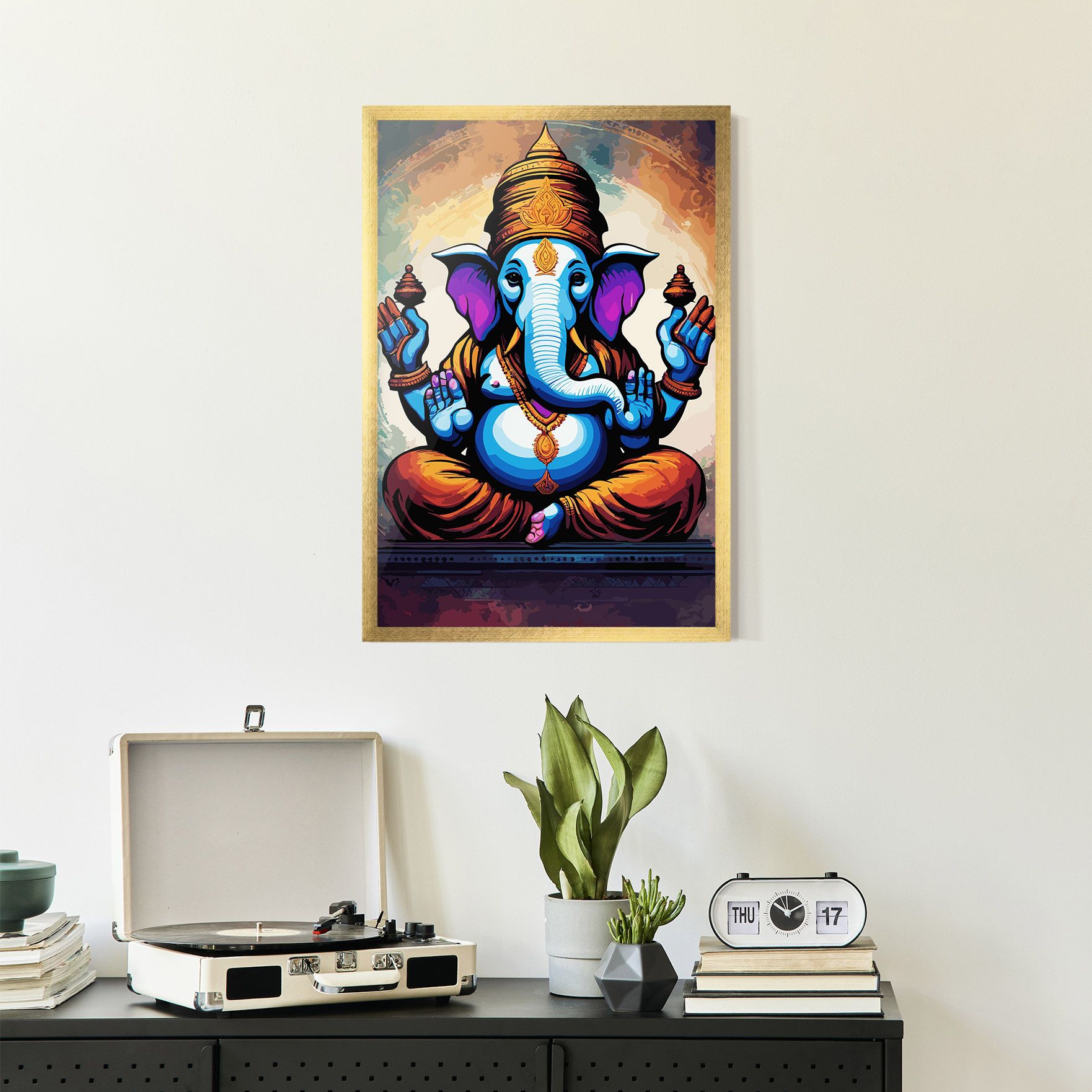 Ganesh Colorful mockup 2