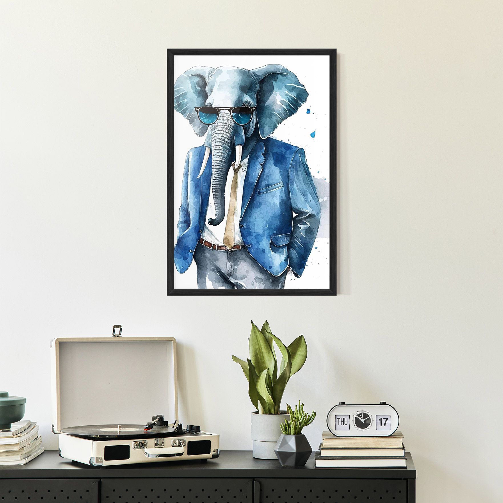 Bussiness Elephant mockup 2