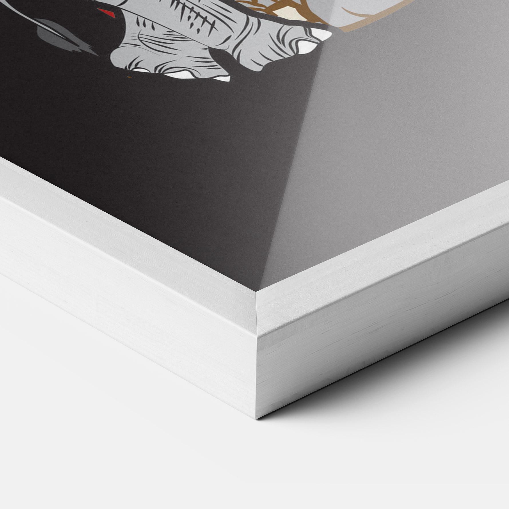 Keretezett Poszter Three Elephant mockup 3