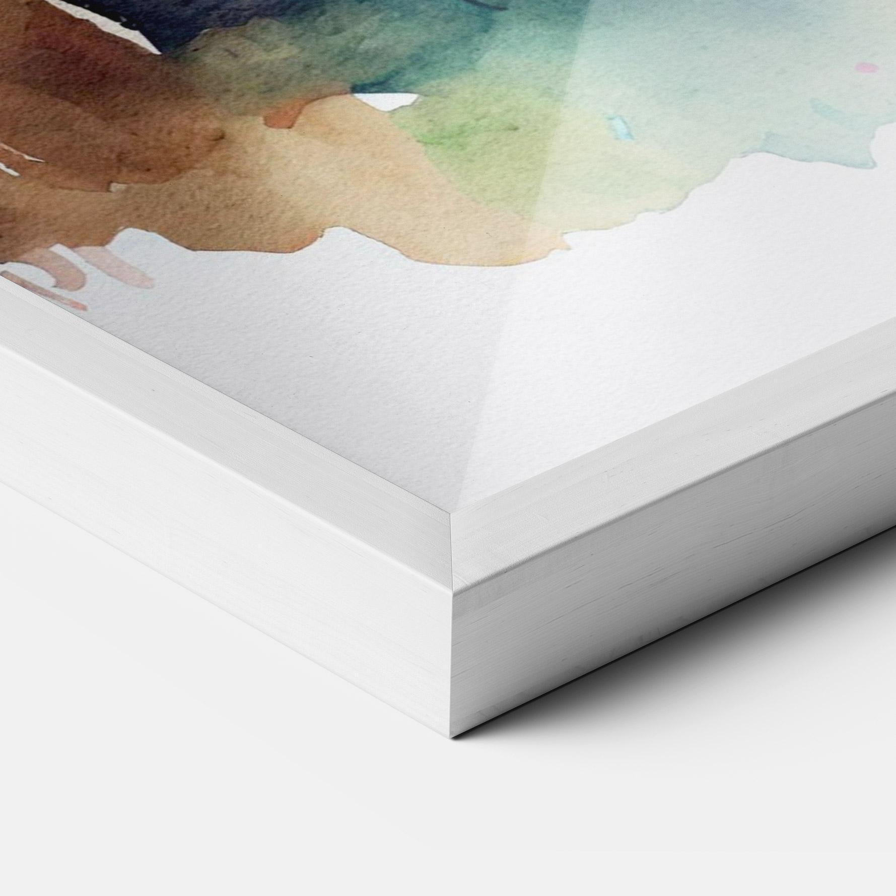 Keretezett Poszter Watercolor Love mockup 3