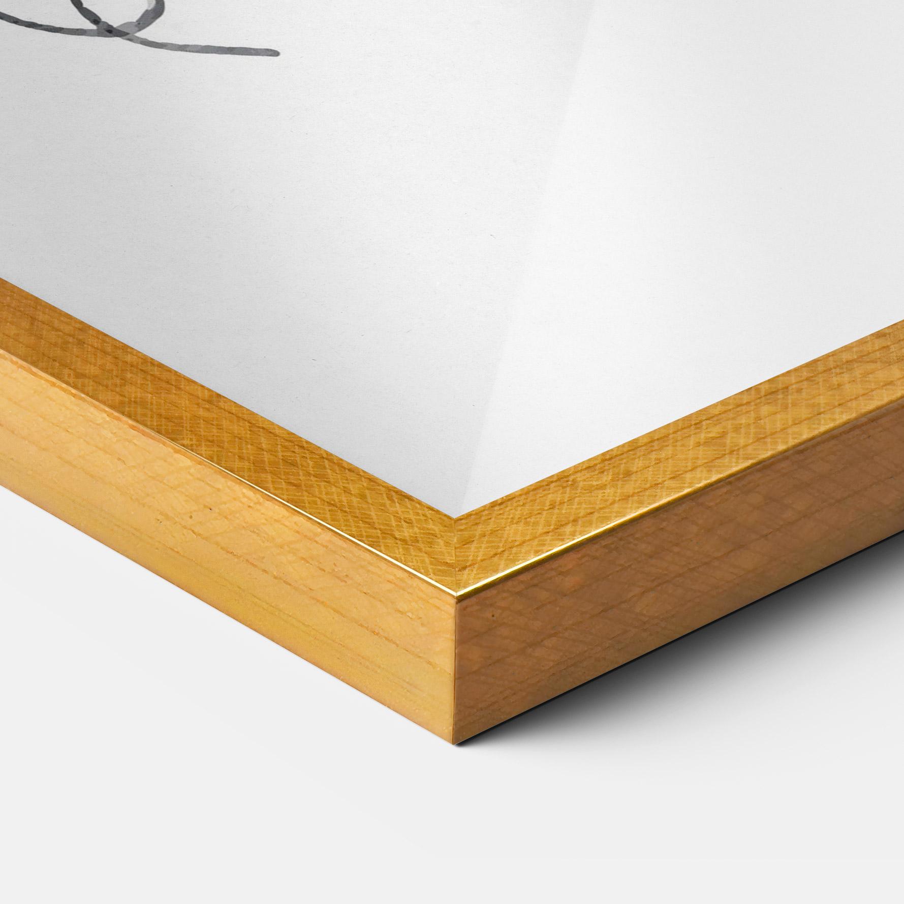 Keretezett Poszter Baby Elephant Kids mockup 3