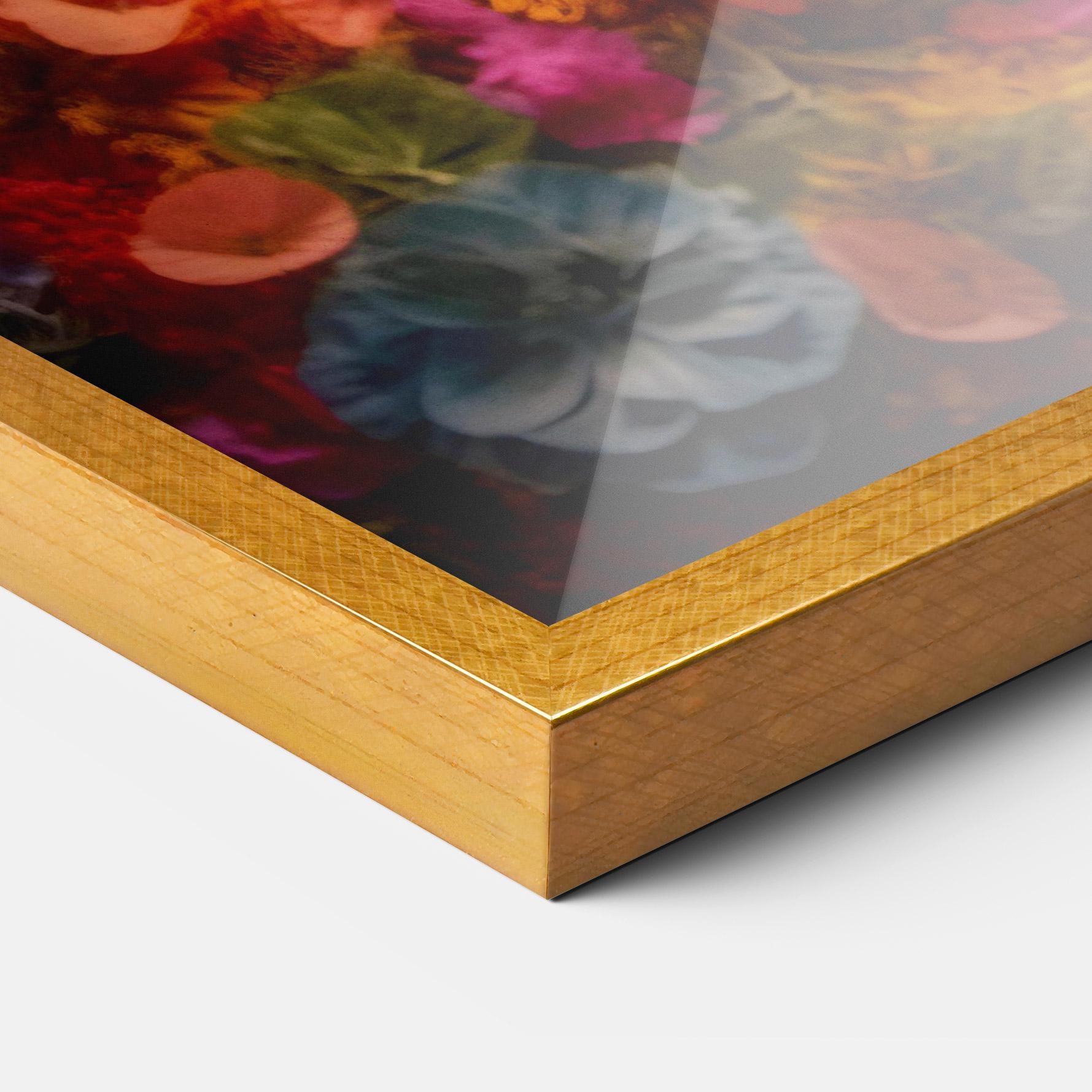 Keretezett Poszter Flower Elephant mockup 3