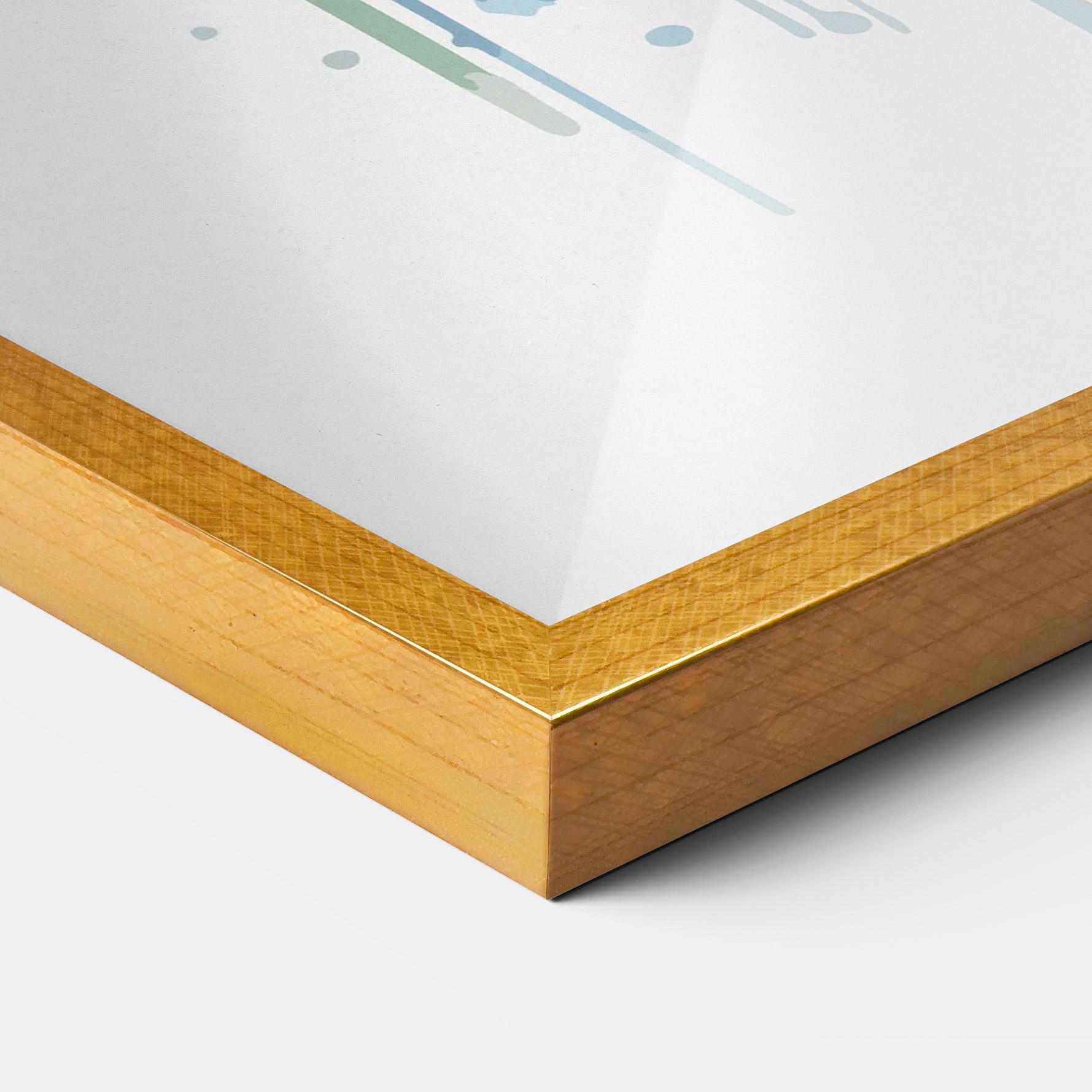 Keretezett Poszter Safari Animal Art mockup 3