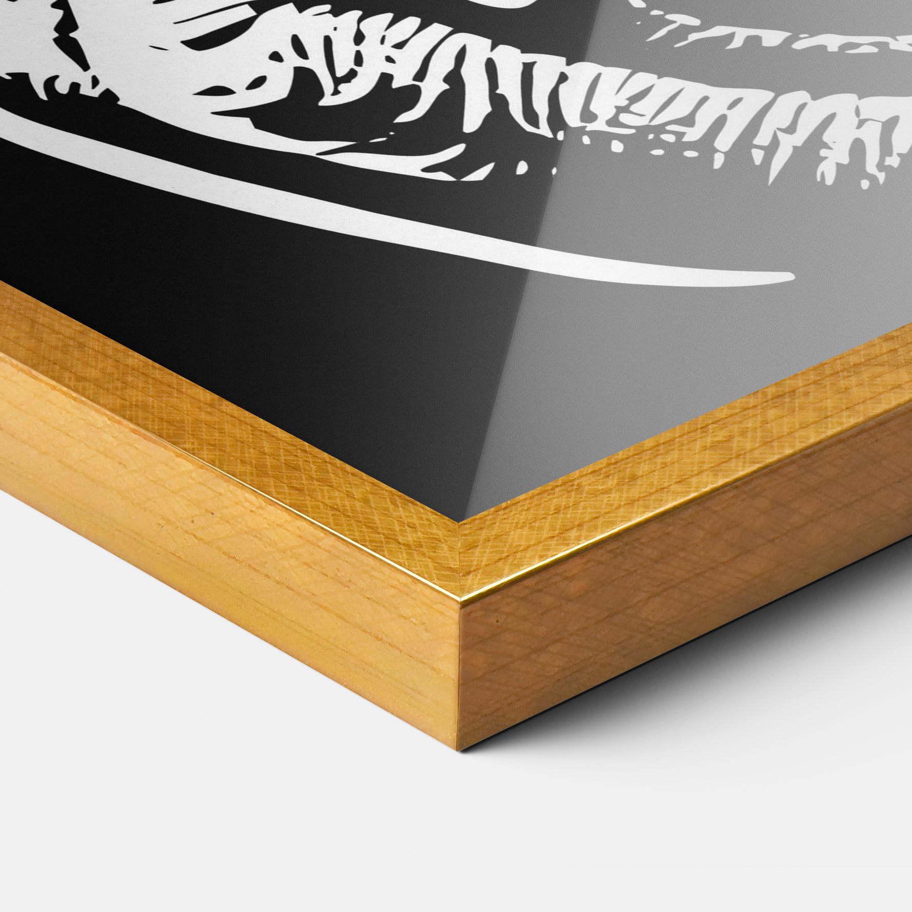 Keretezett Poszter White Head Elephant mockup 3