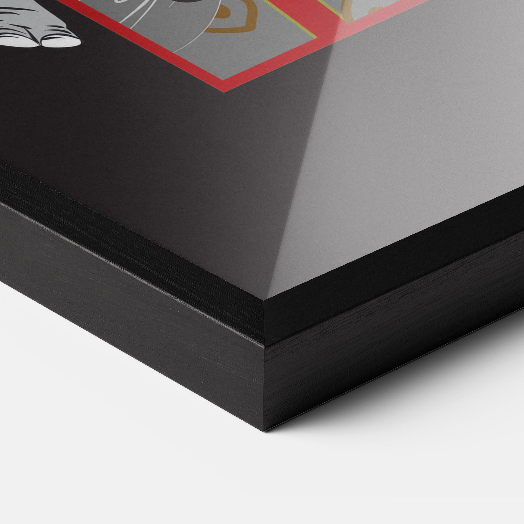 Keretezett Poszter Asian Elephant mockup 3