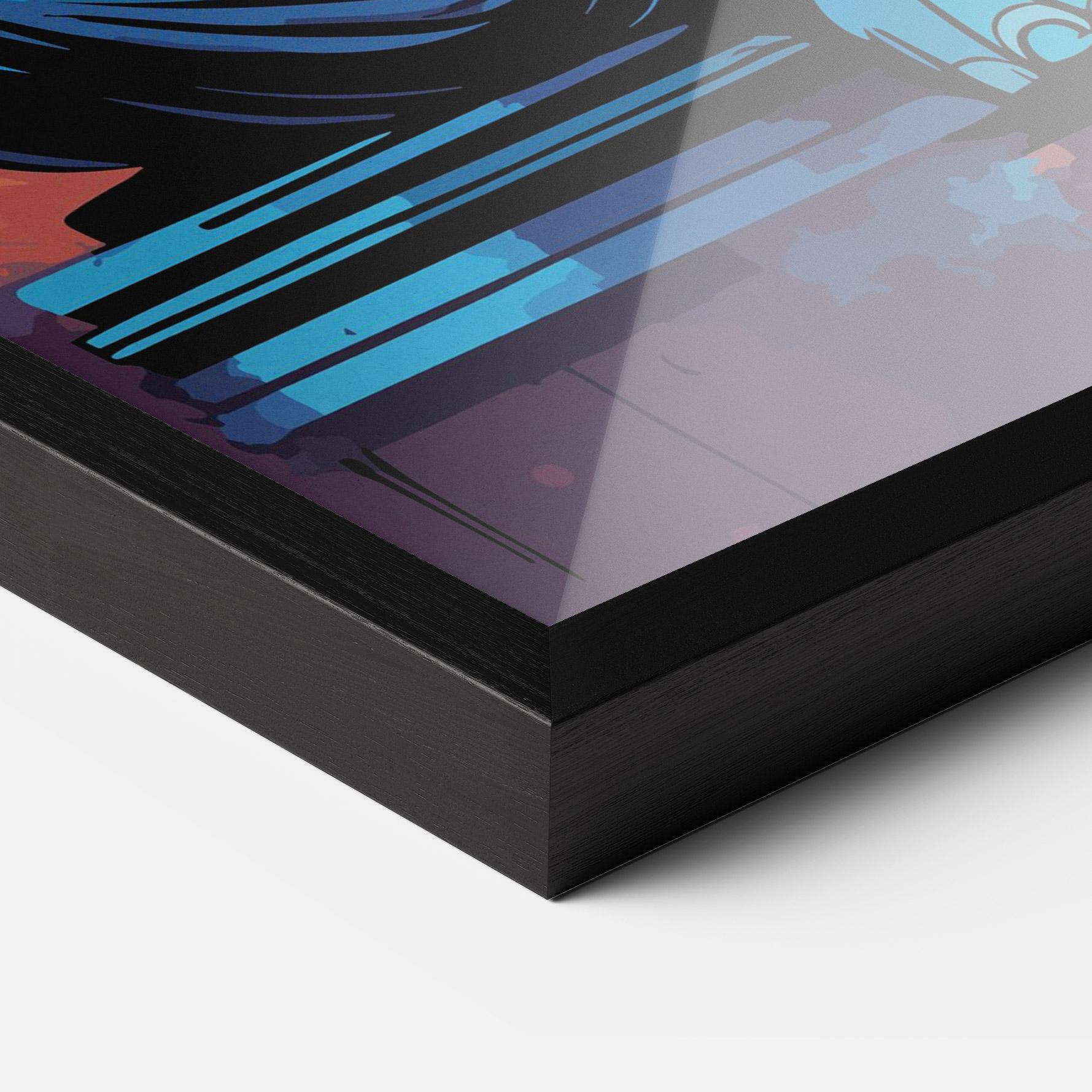 Keretezett Poszter Colorful Chaturthi mockup 3