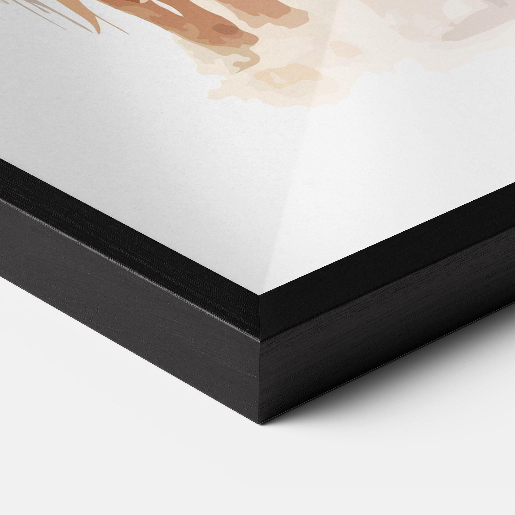 Keretezett Poszter Safari Animal mockup 3