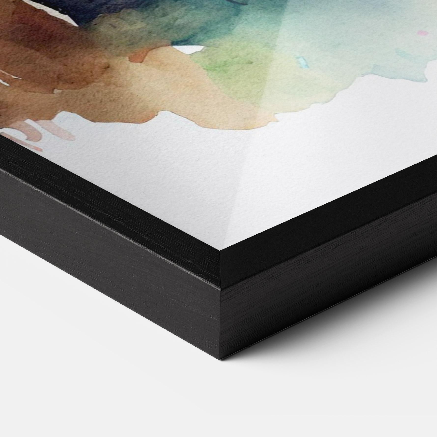 Keretezett Poszter Watercolor Love mockup 3