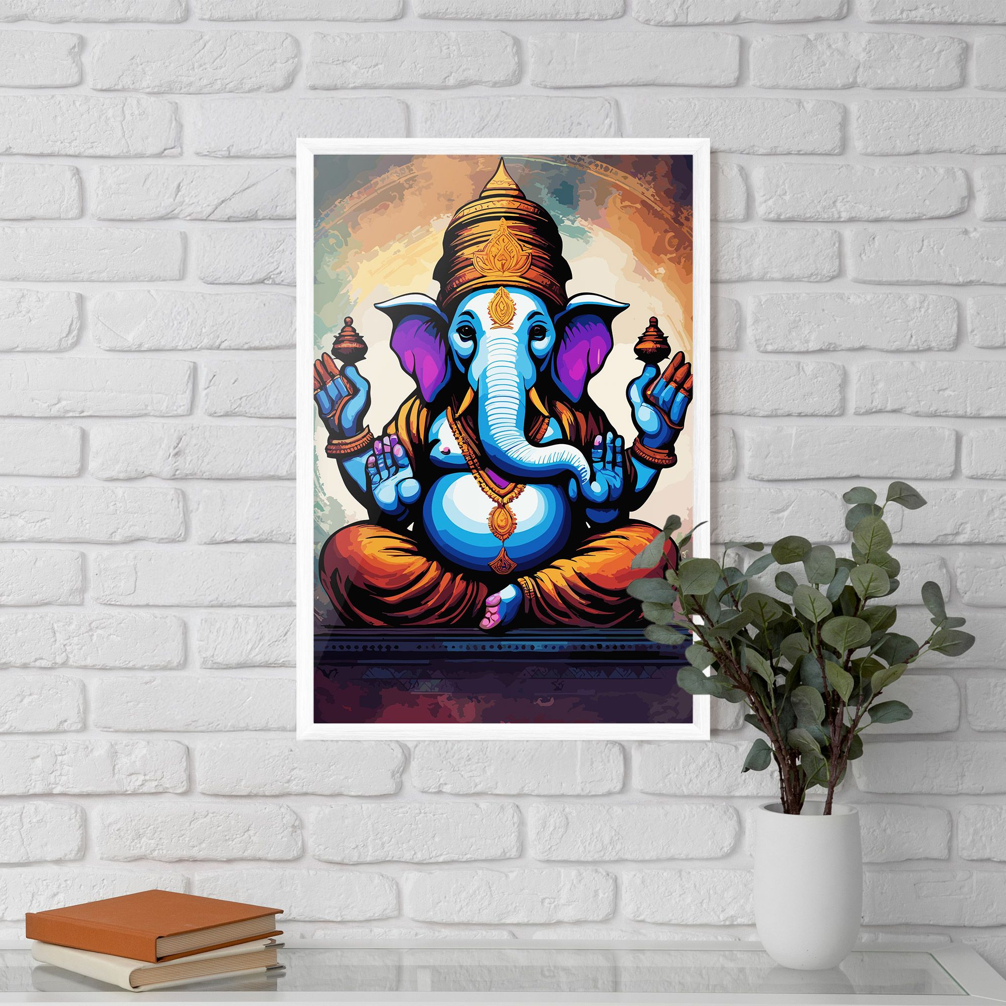 Ganesh Colorful mockup 5