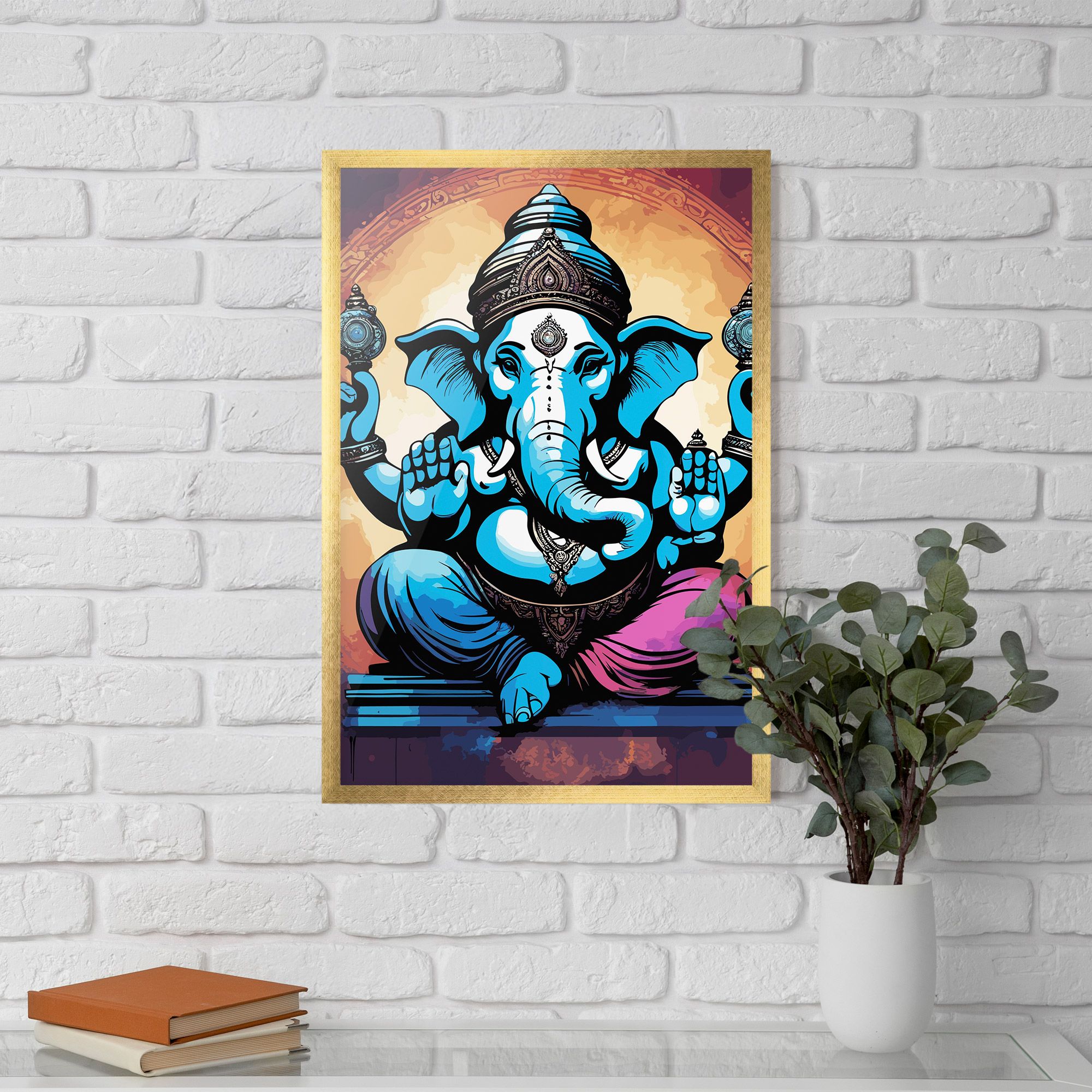 Colorful Chaturthi mockup 5