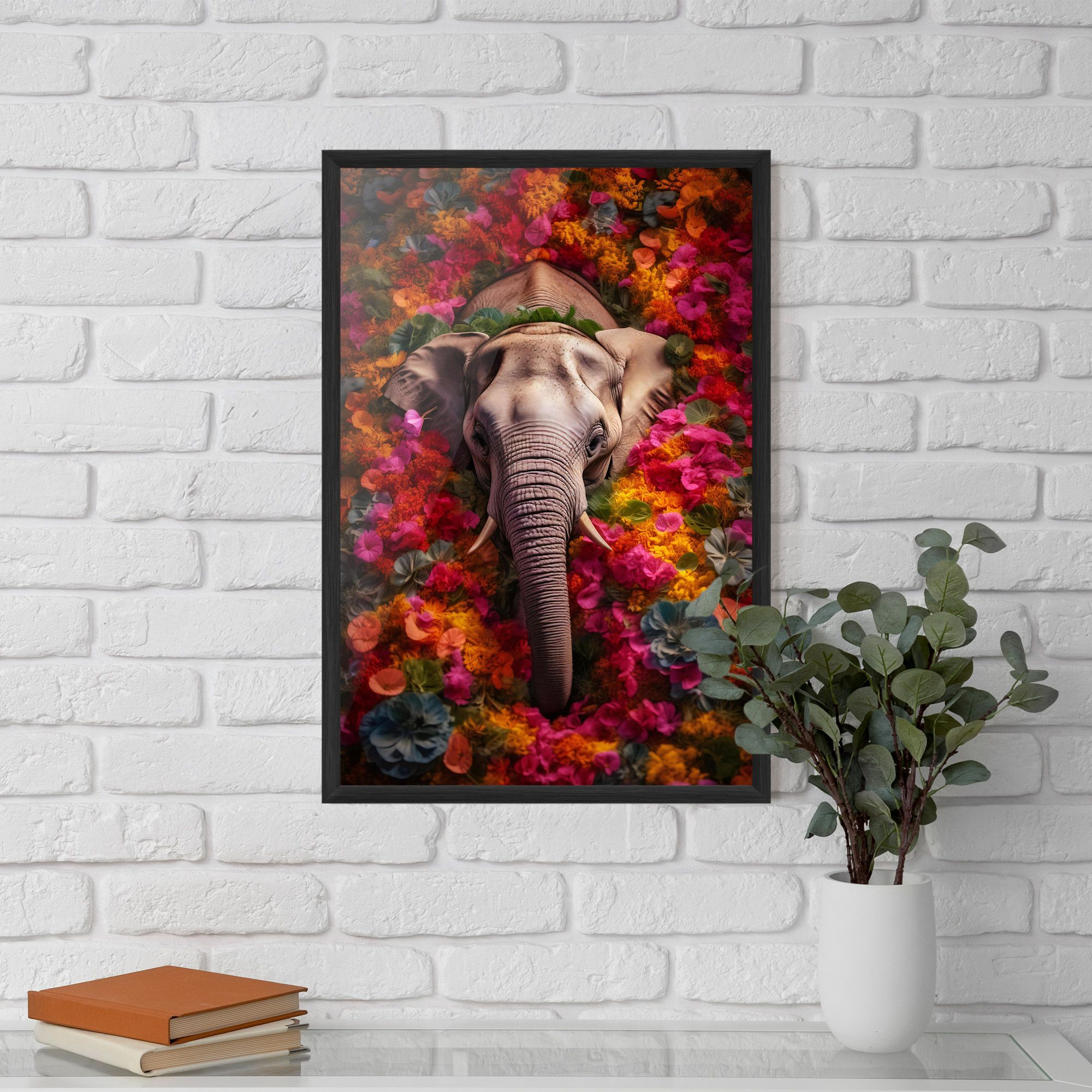 Flower Elephant mockup 5