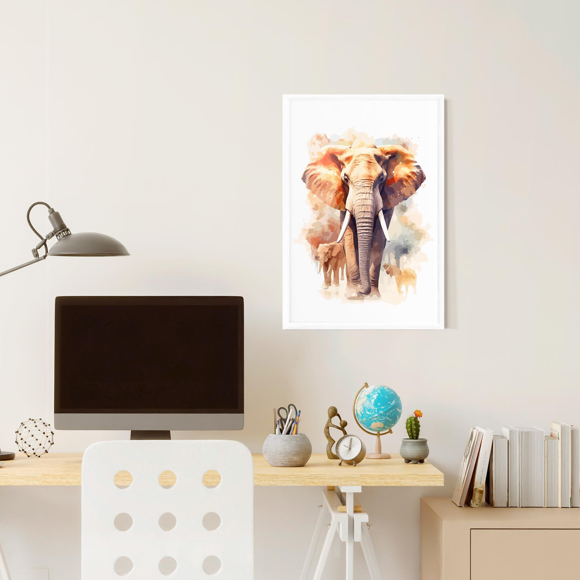 Keretezett Poszter Safari Animal mockup 6