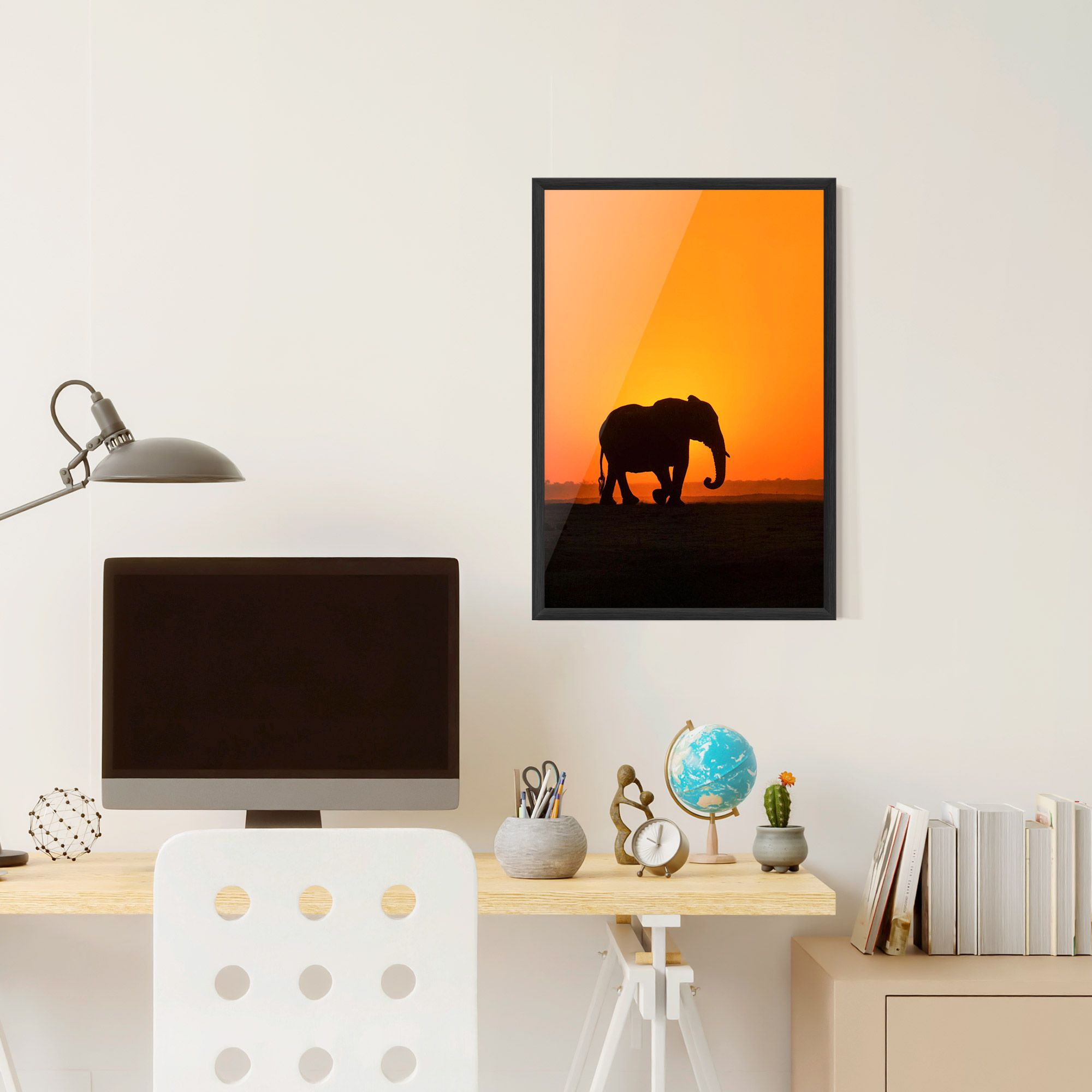 Beautiful Elephant mockup 6
