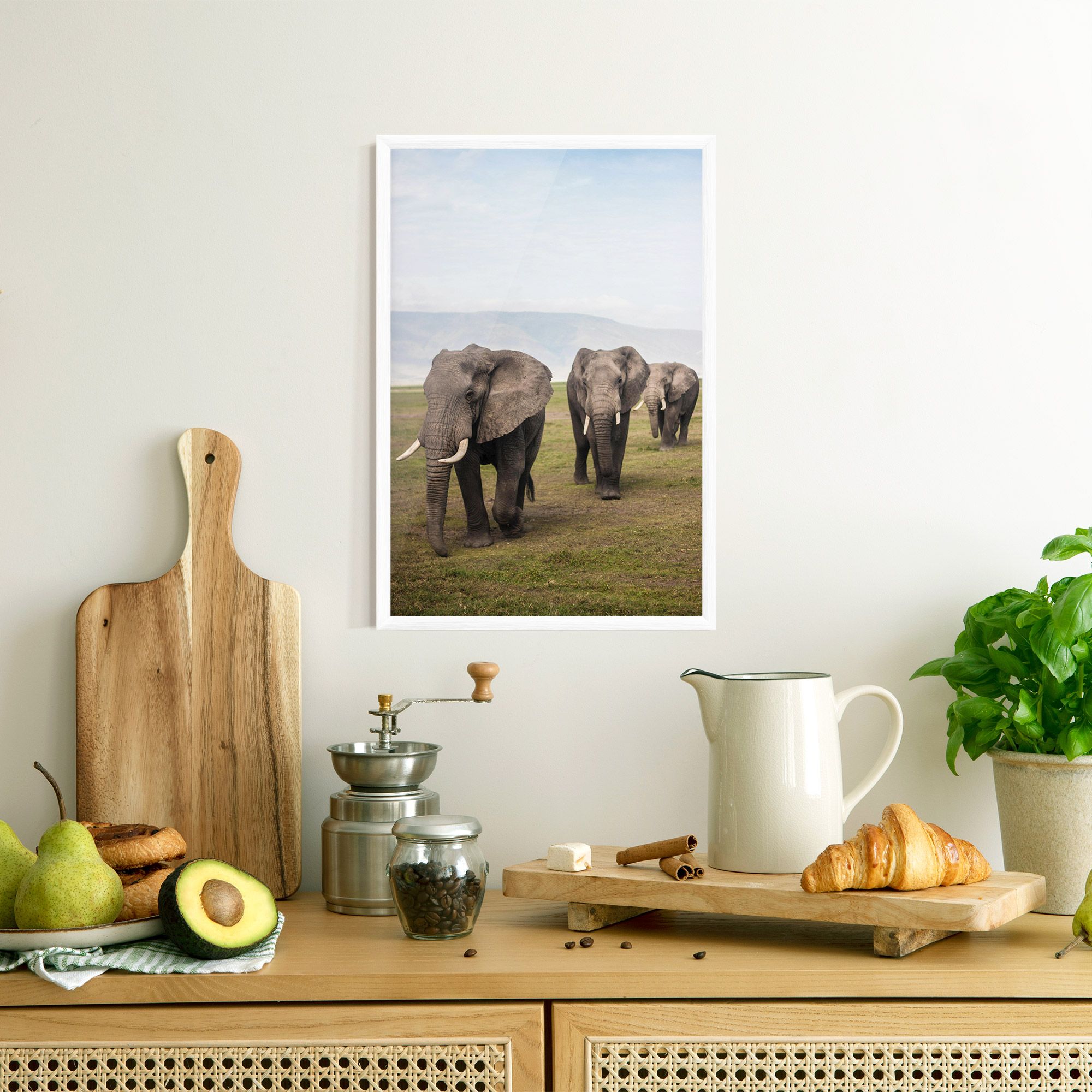 Elephant Landscape mockup 8