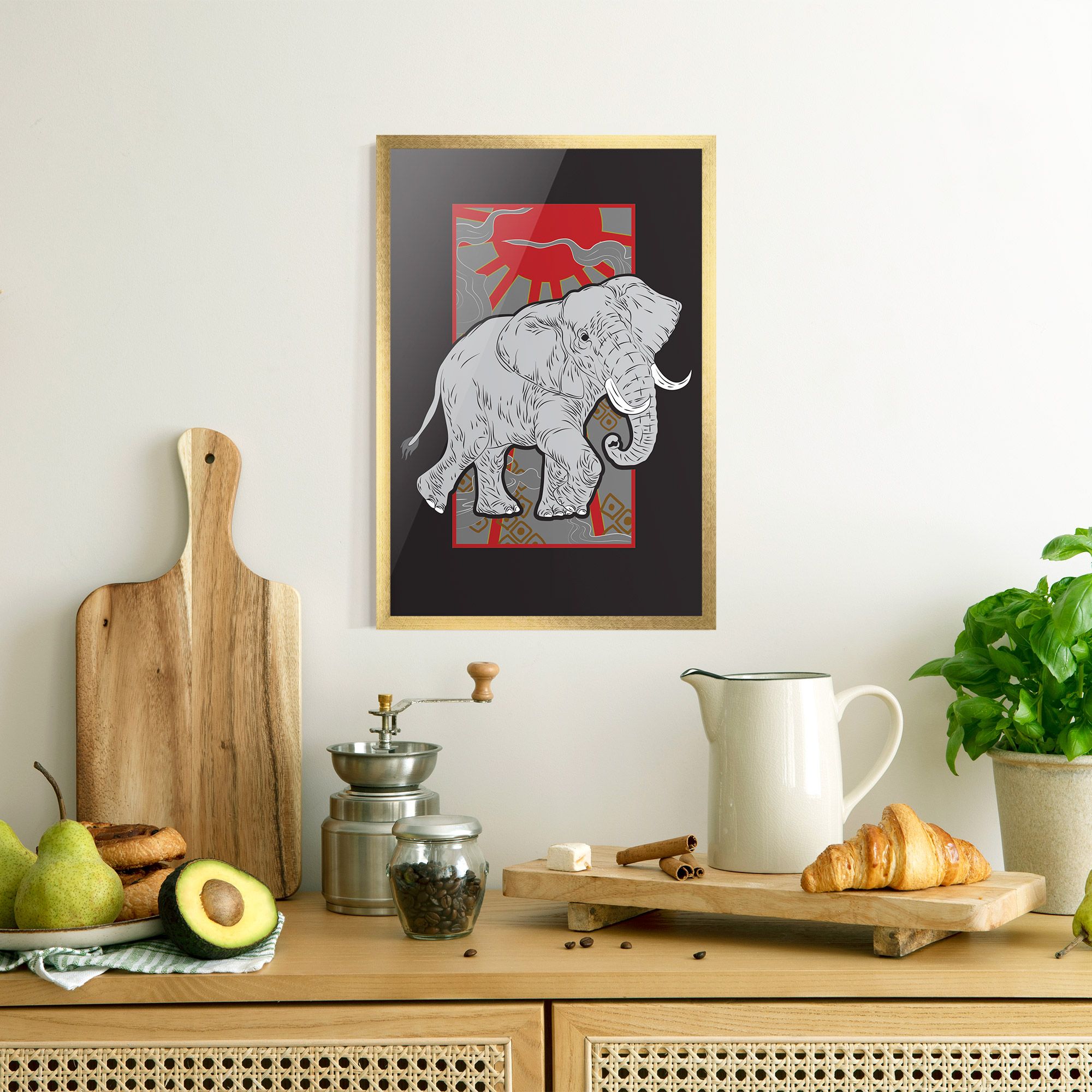 Asian Elephant mockup 8